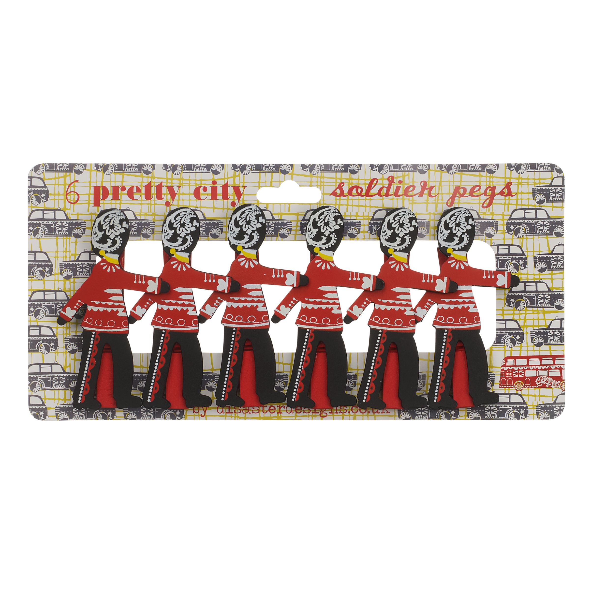 Pretty City Queen's Guard Pegs
