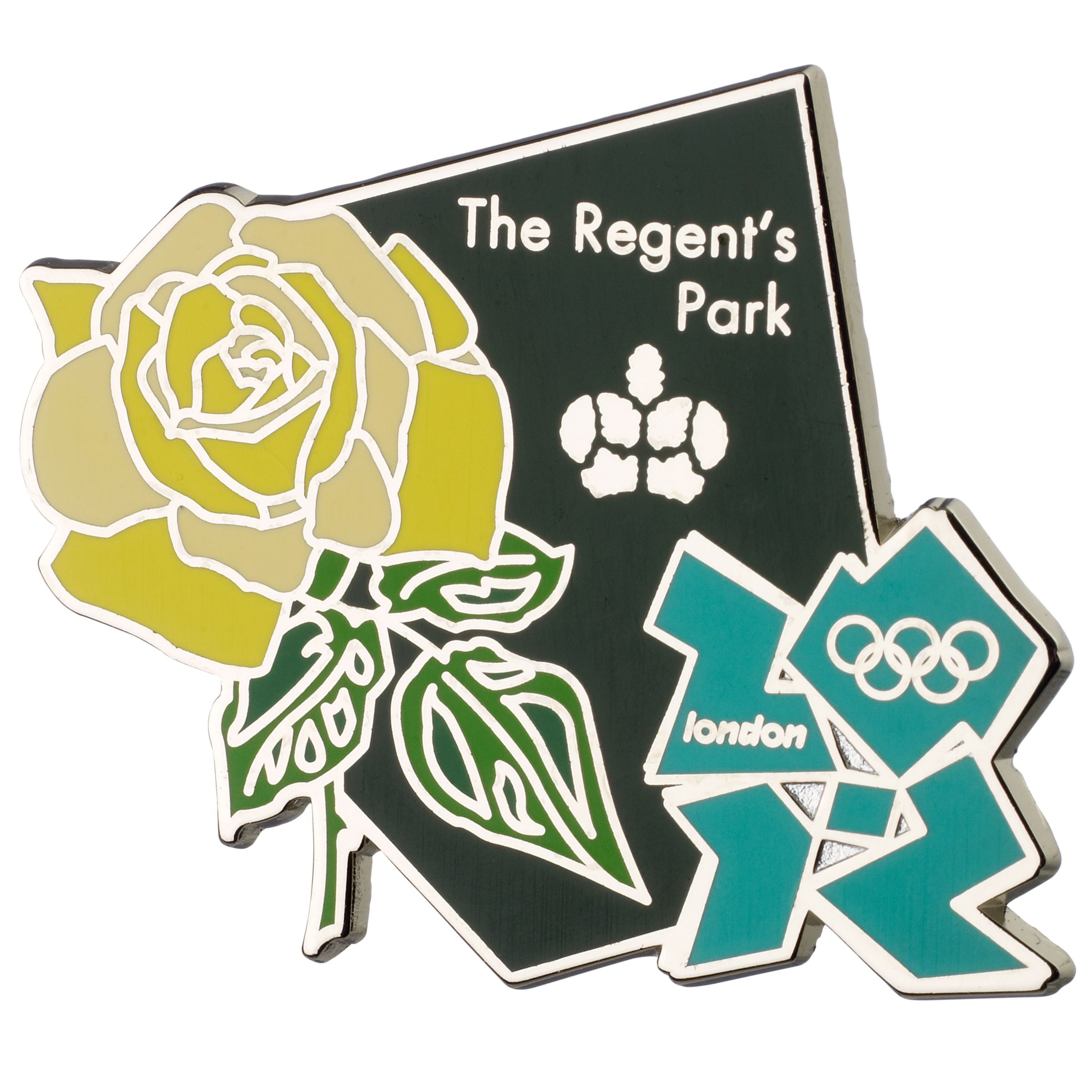London 2012 Olympic Games Royal Parks Pin Badge, Regent's Park