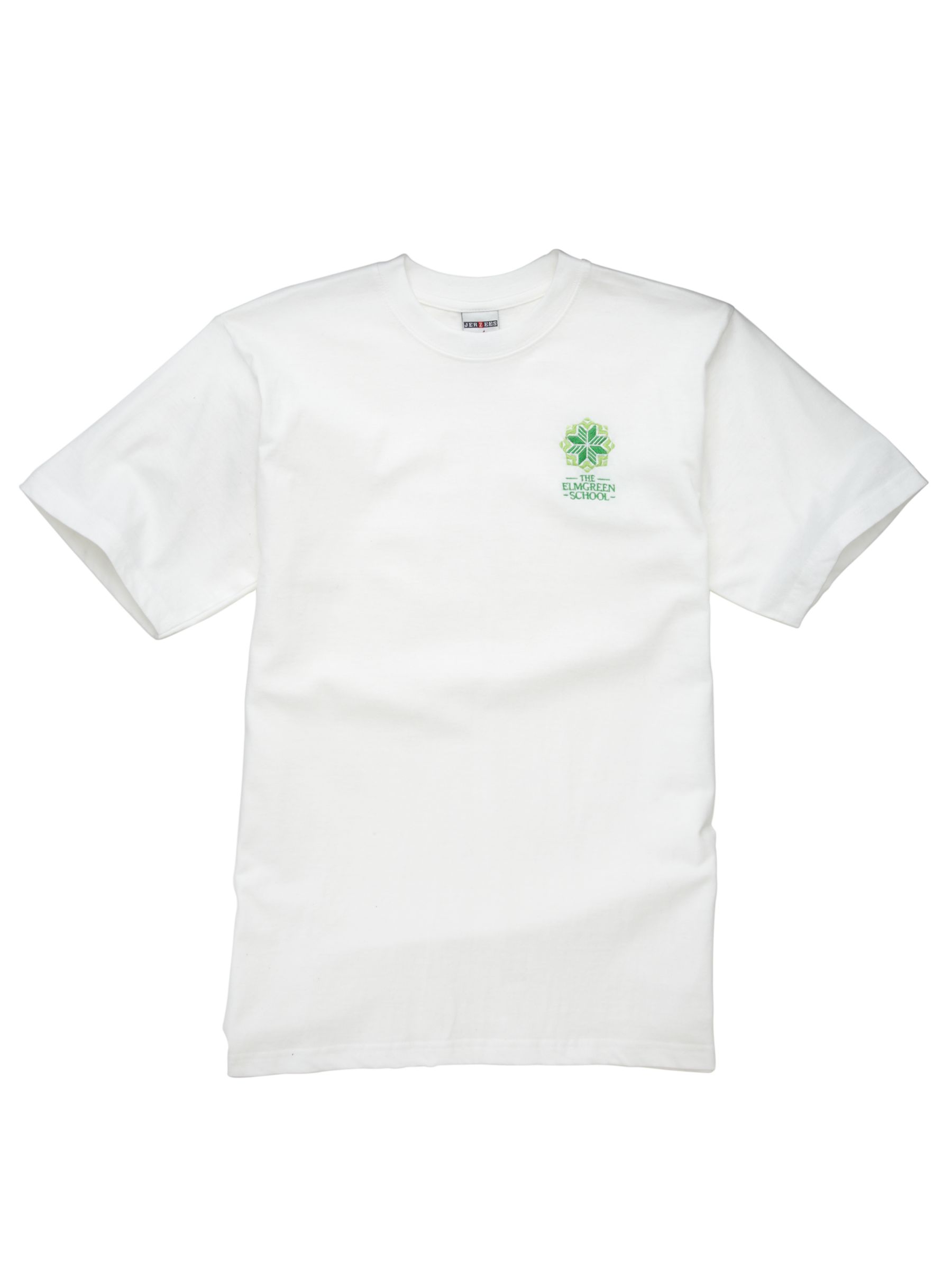 The Elmgreen School Unisex Sports T-Shirt, White