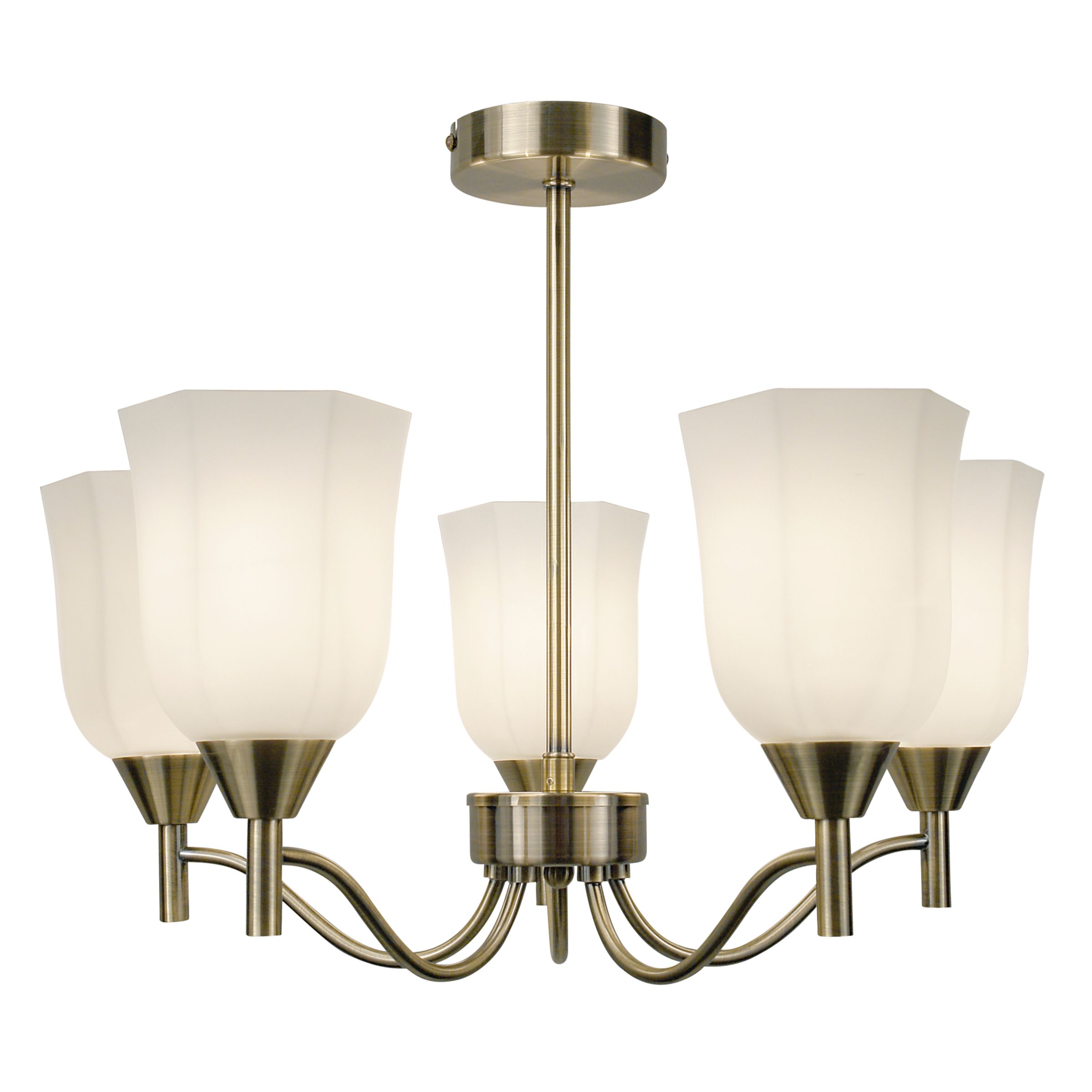 Tilda Ceiling Light, 5 Arm, Antique