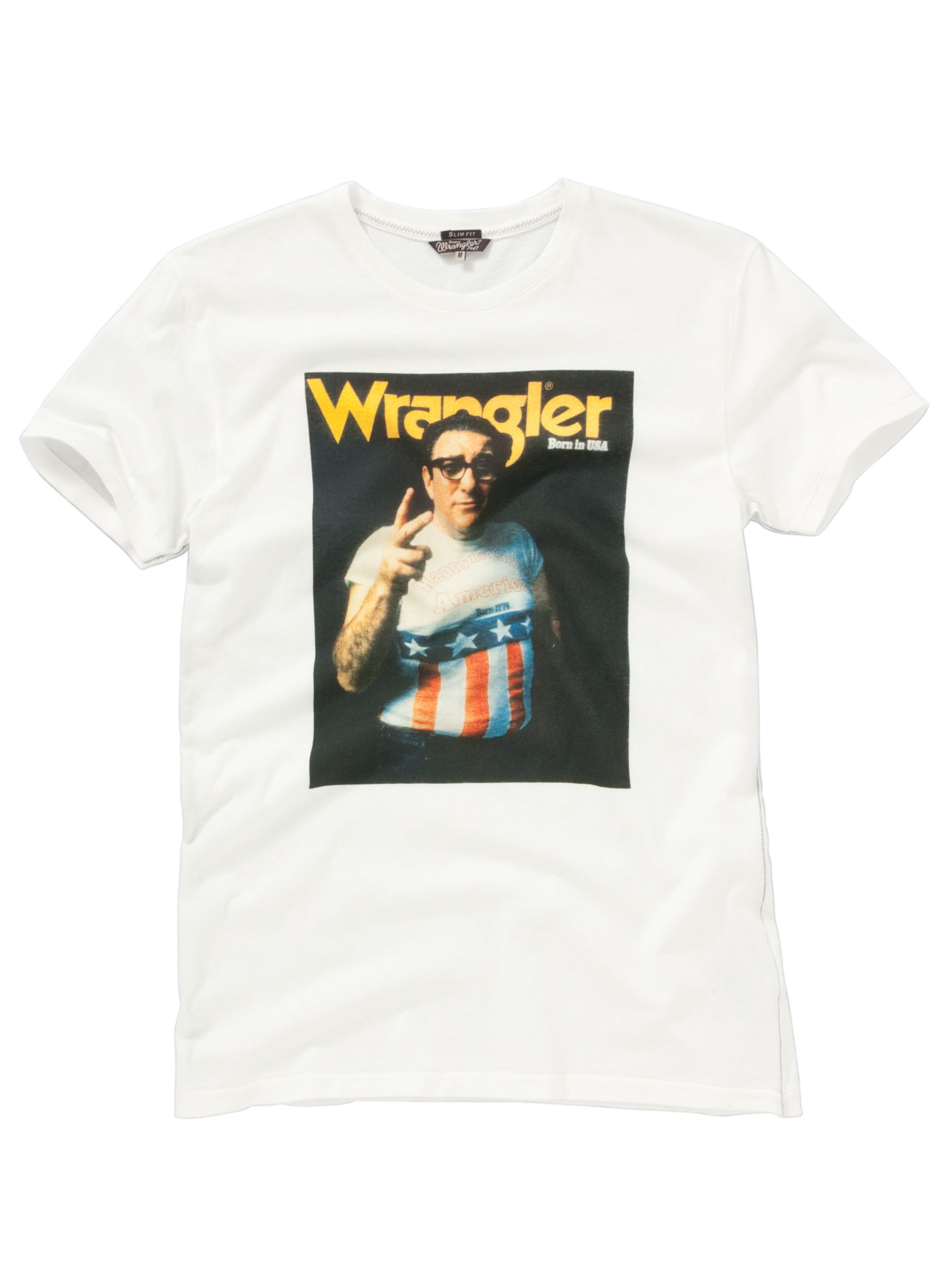 Wrangler Waa Short-Sleeve T-Shirt, Off white
