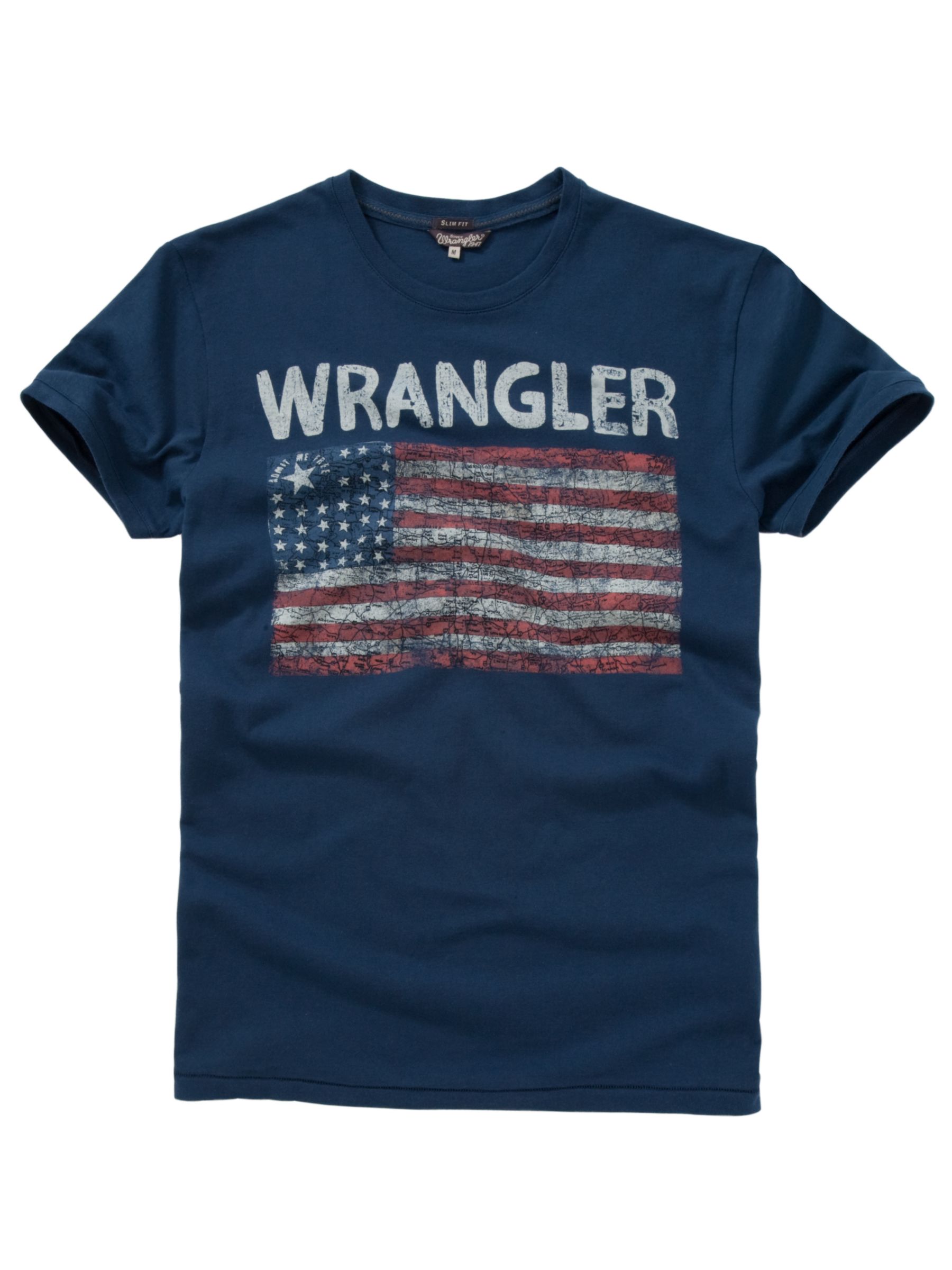 Logo Flag T-Shirt, Navy