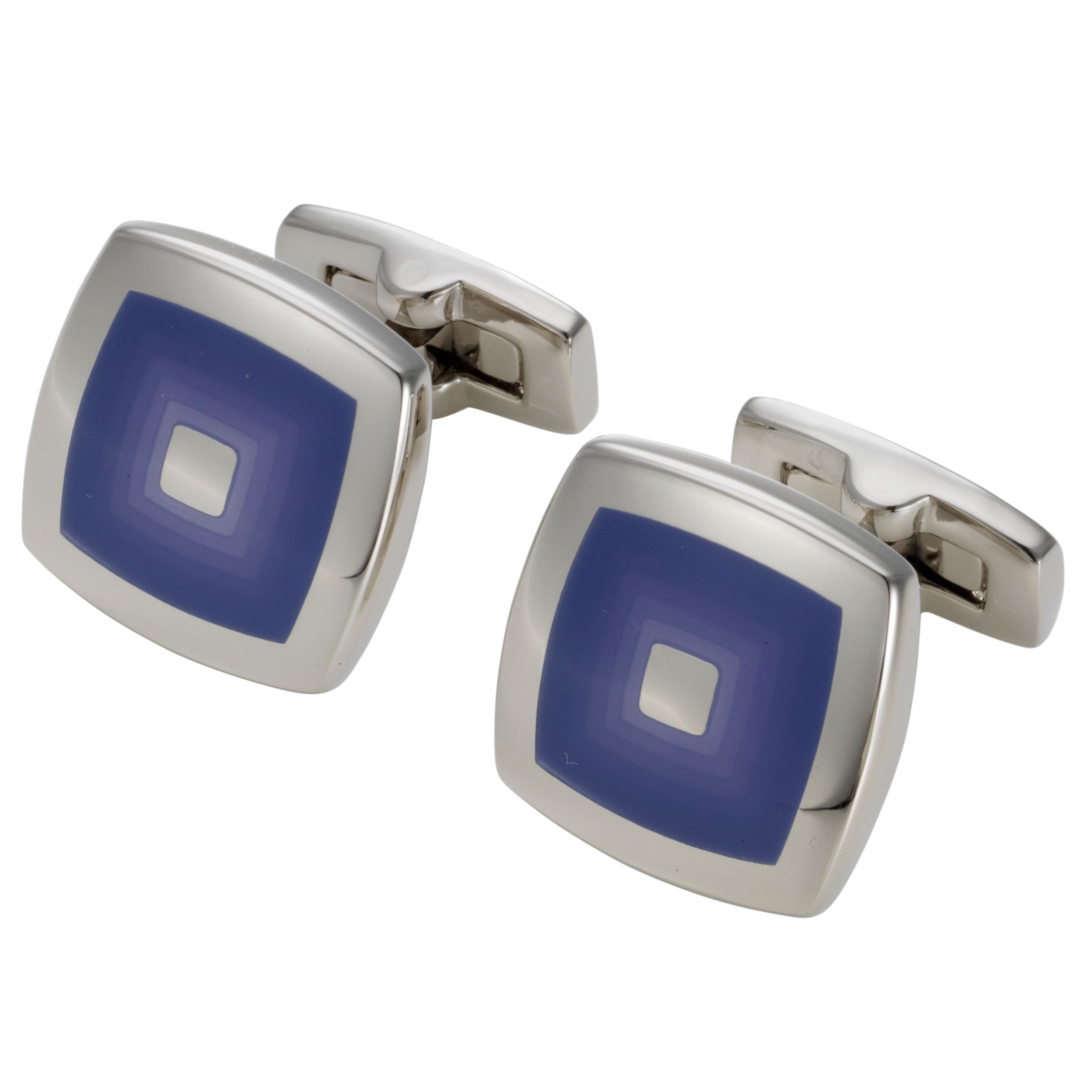 Duchamp Starburst Cufflinks, Violet