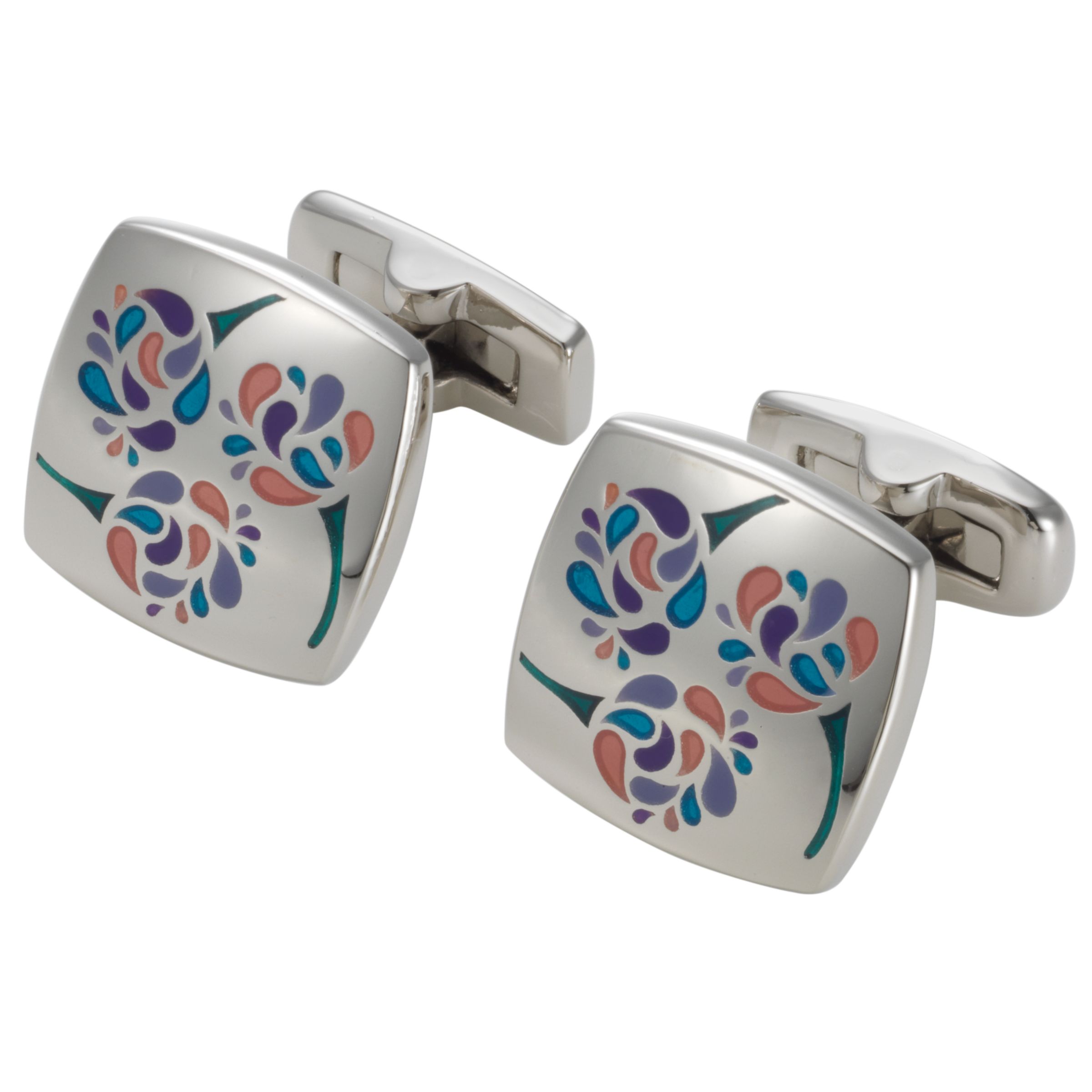 Duchamp Heldi Cufflinks, Violet