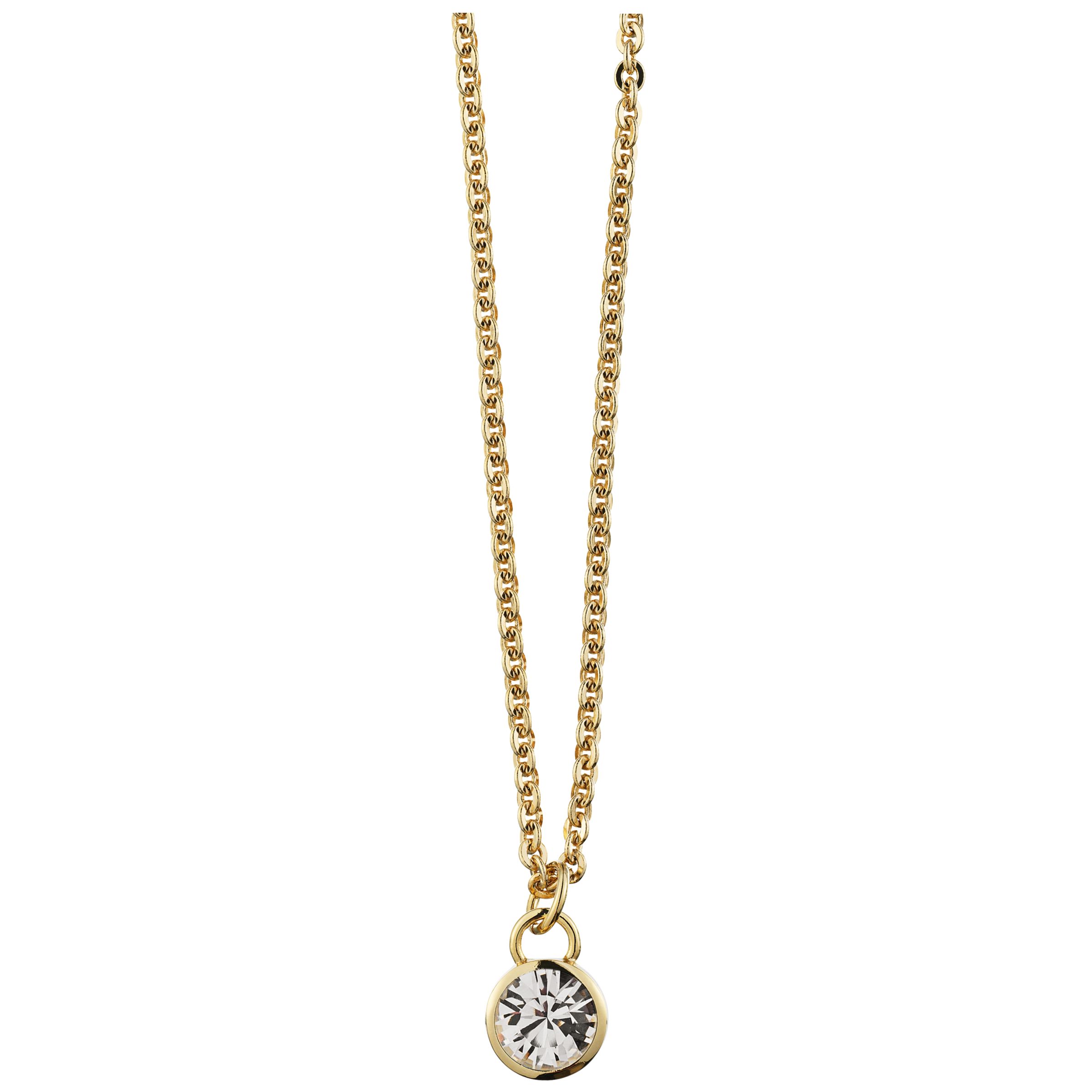 Dyrberg/Kern Luan Gold Crystal Necklace