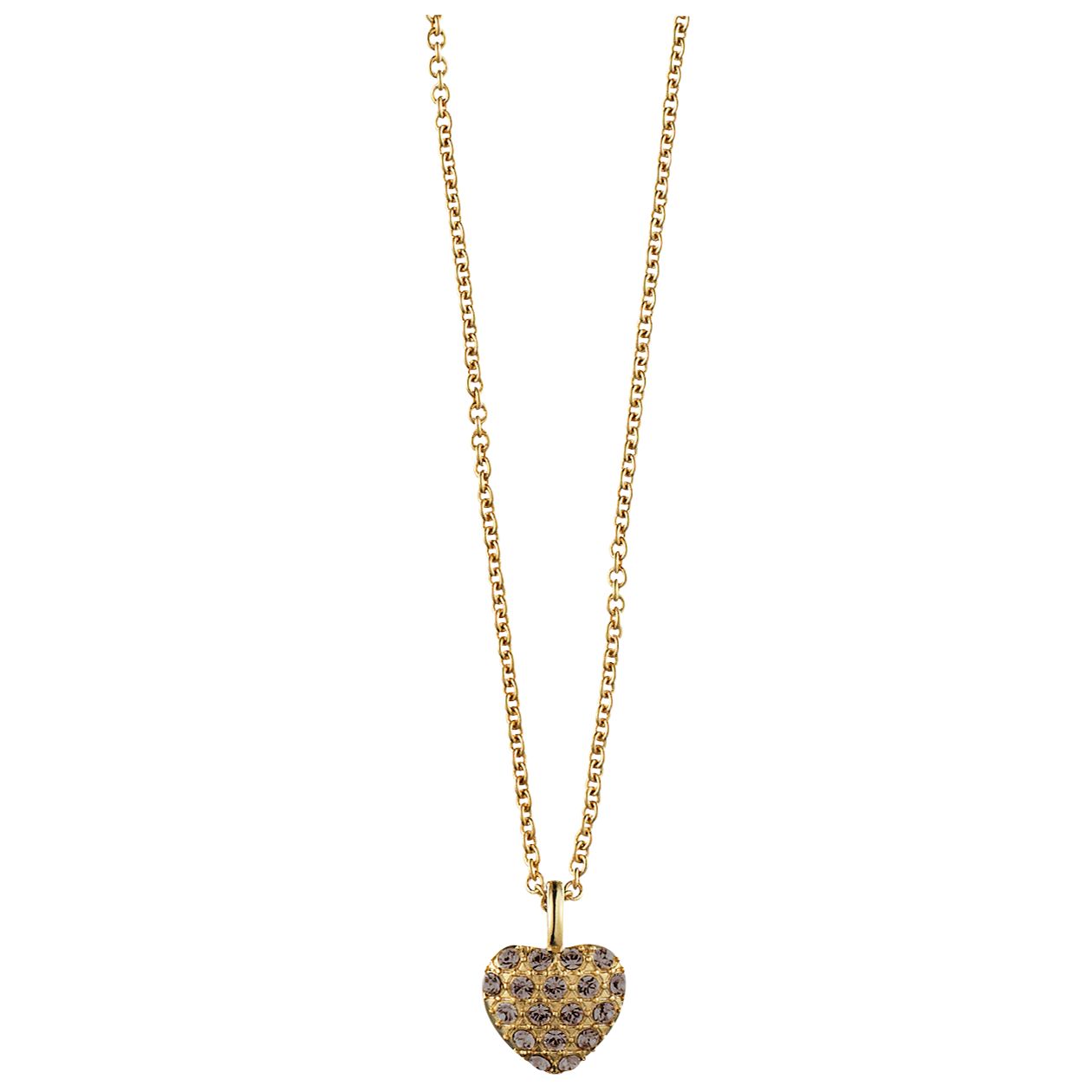 Dyrberg/Kern Ora Swarovski Crystal Heart Pendant Necklace