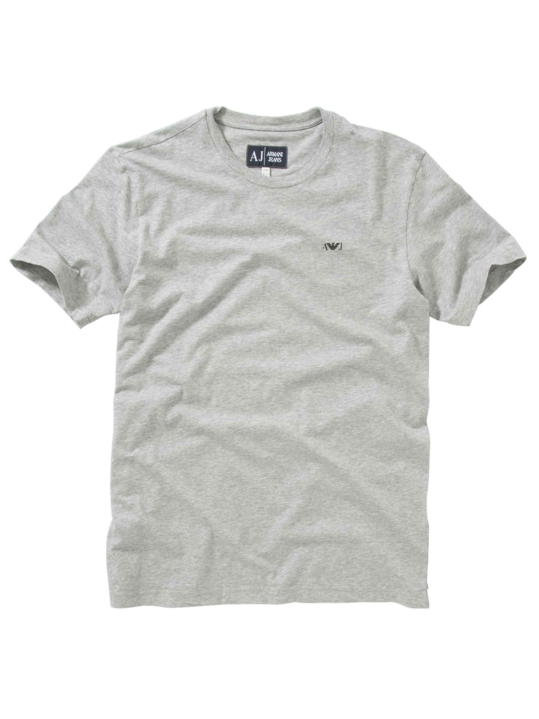 Armani Jeans Basic T-Shirt, Grey marl