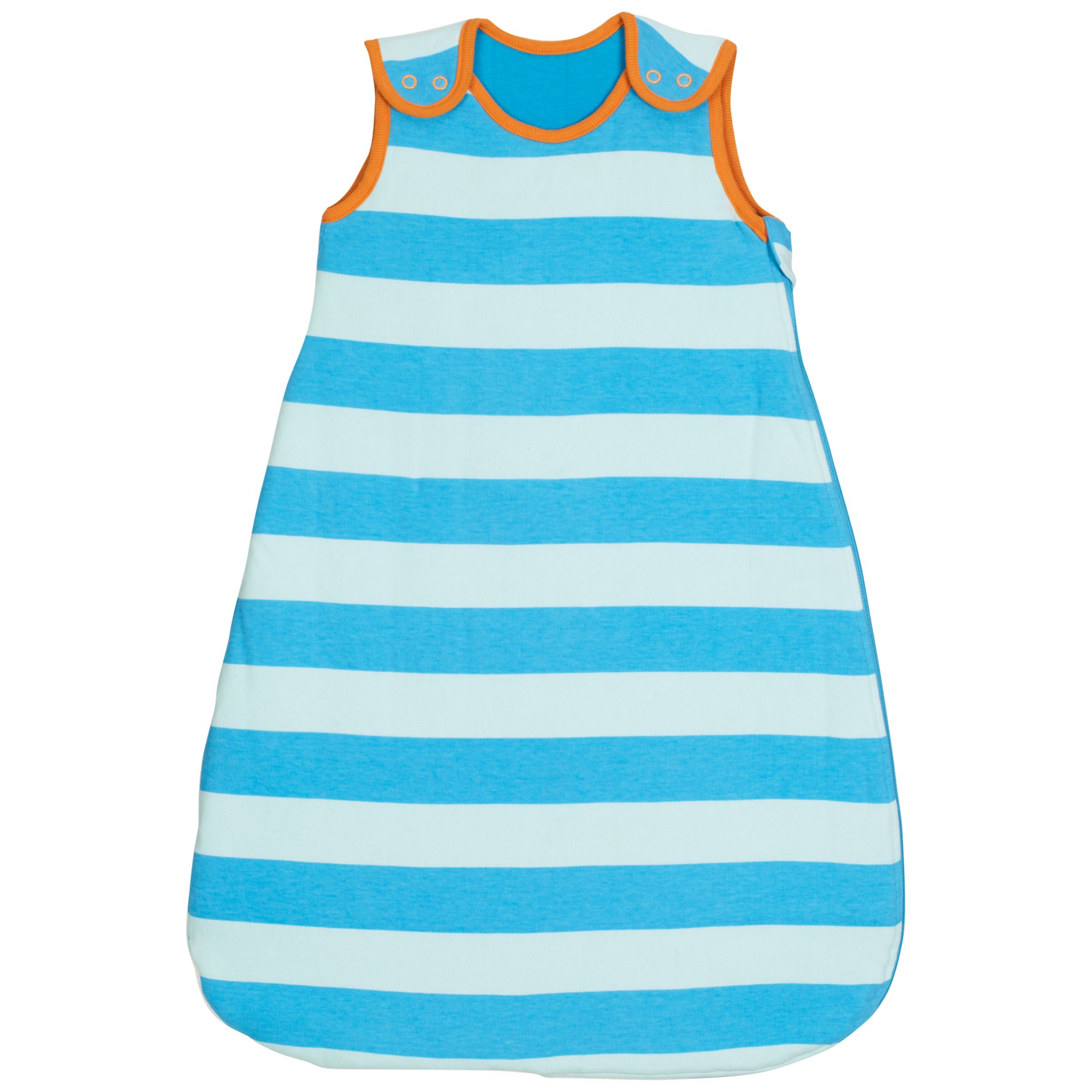 John Lewis Baby John Lewis Stripe Sleeping Bag, 2.5 Tog, Blue