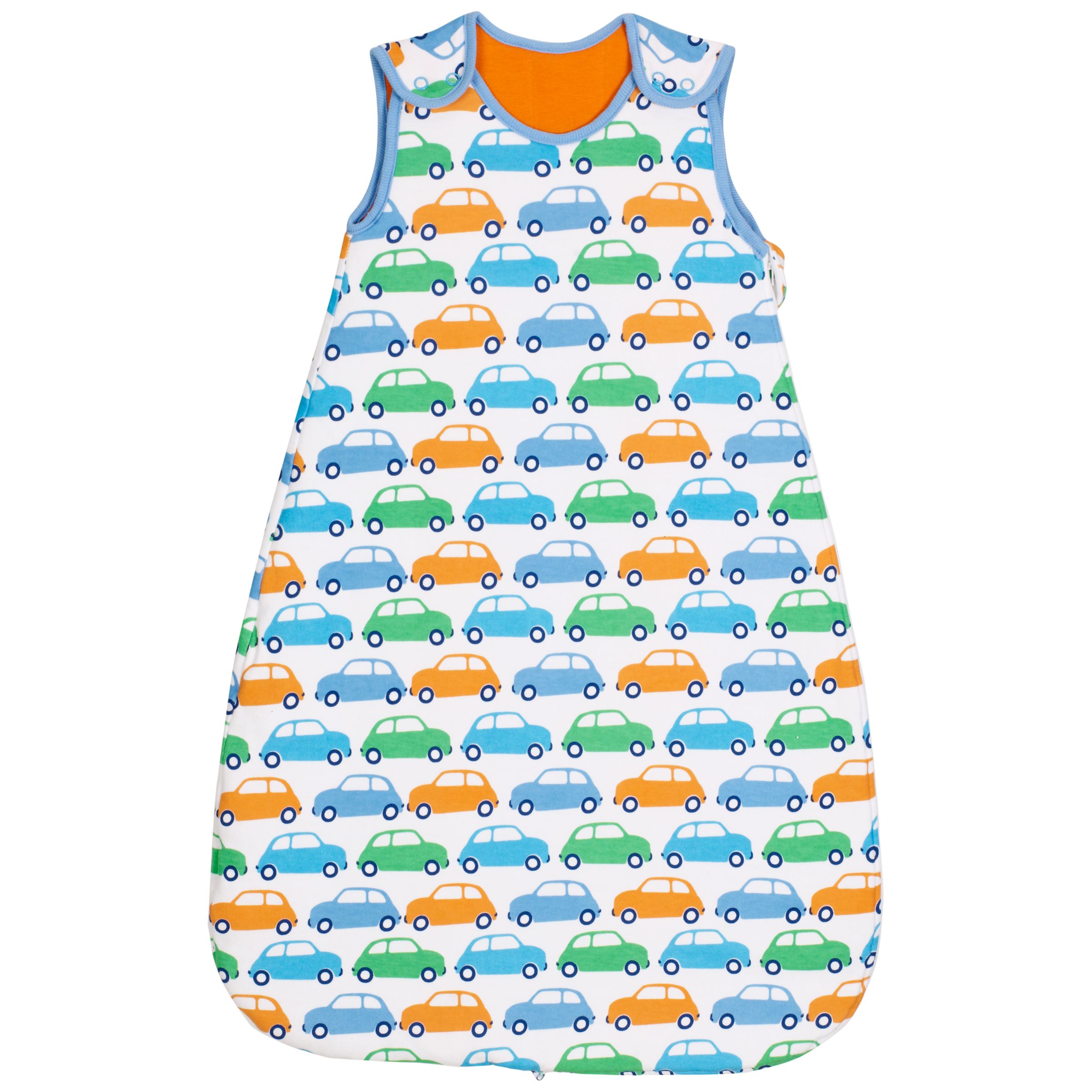 Joh Lewis Baby Car Print Sleeping Bag, 2.5 Tog,