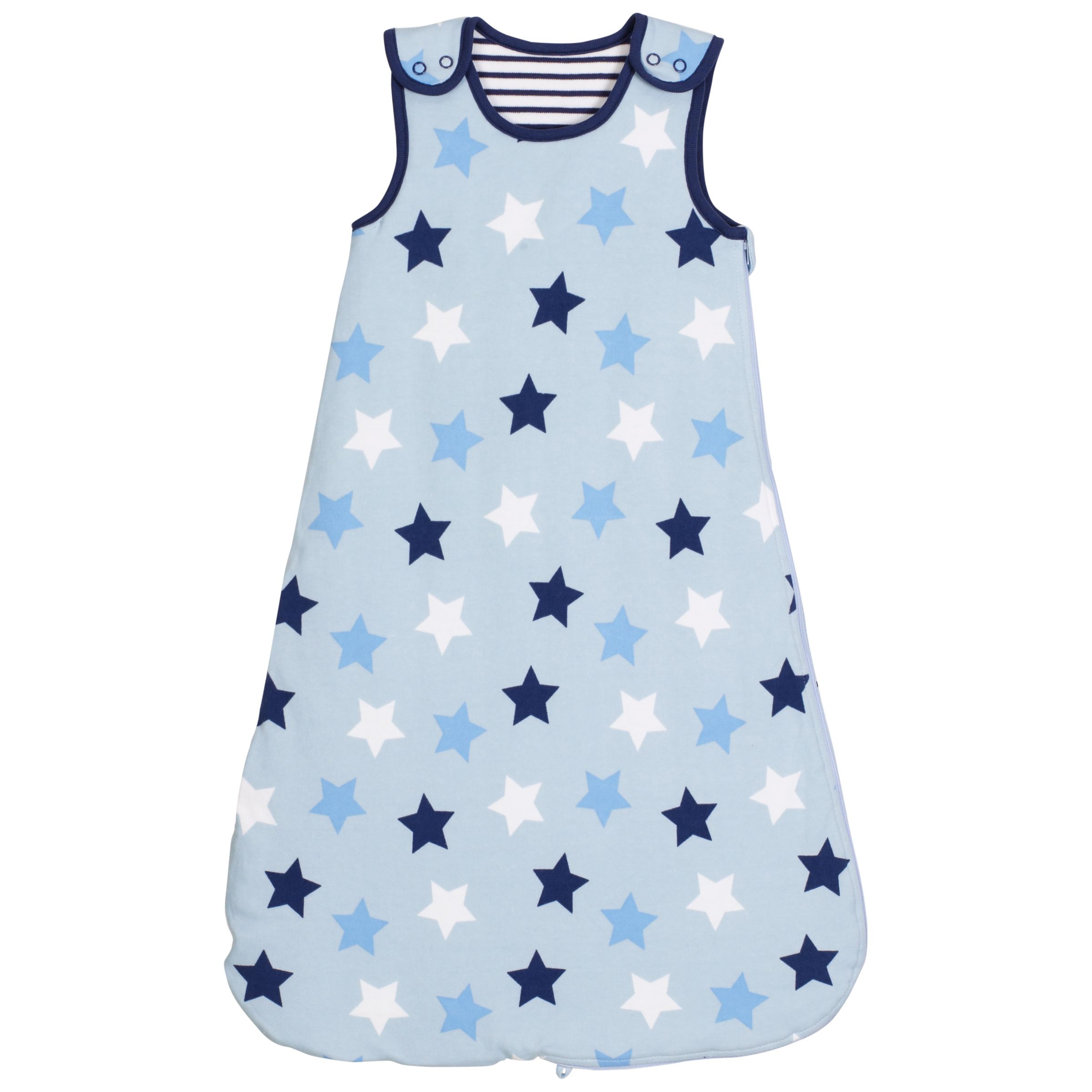 Stars Sleeping Bag, 2.5 Tog, Blue