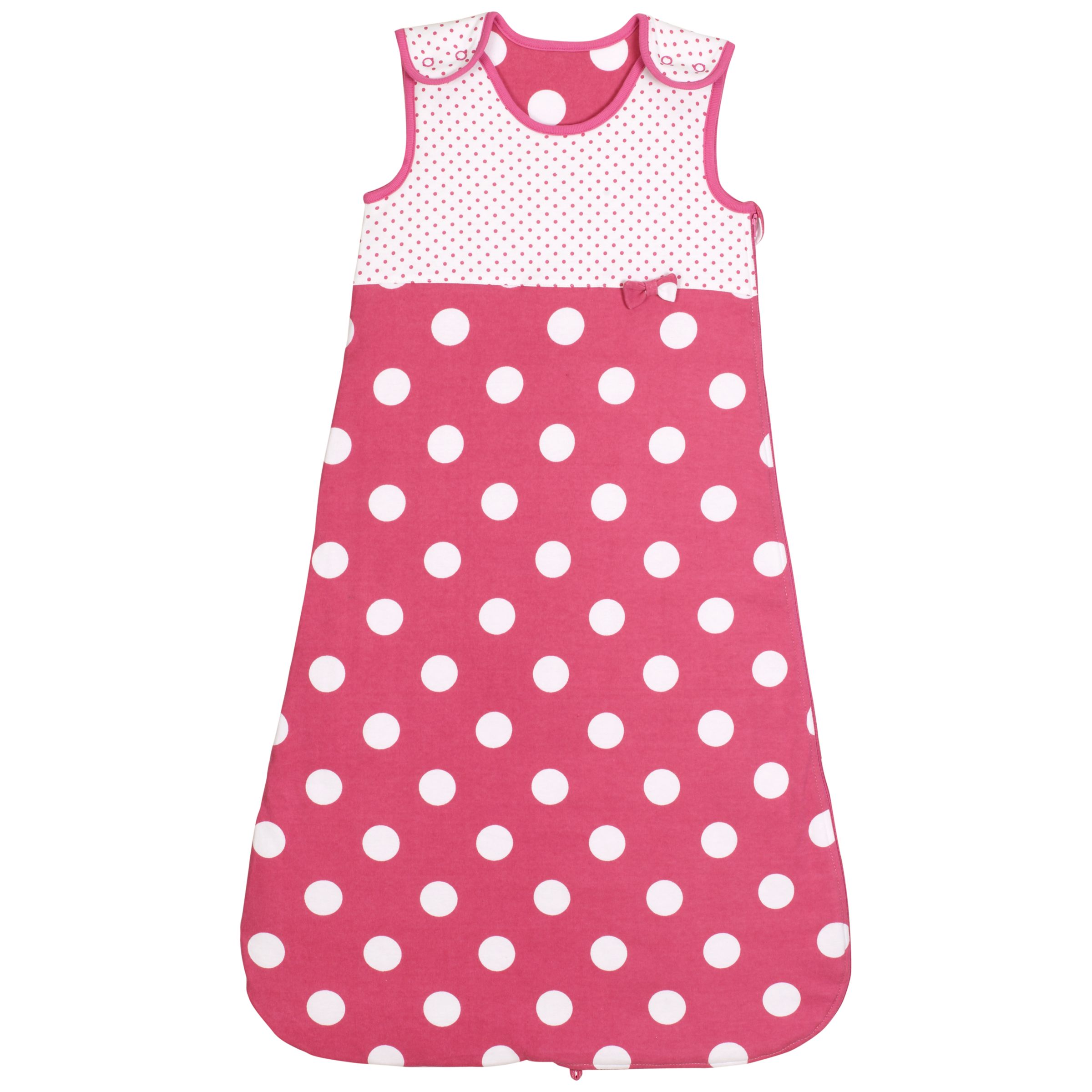 John Lewis Baby Spot Sleeping Bag, 2.5 Tog,