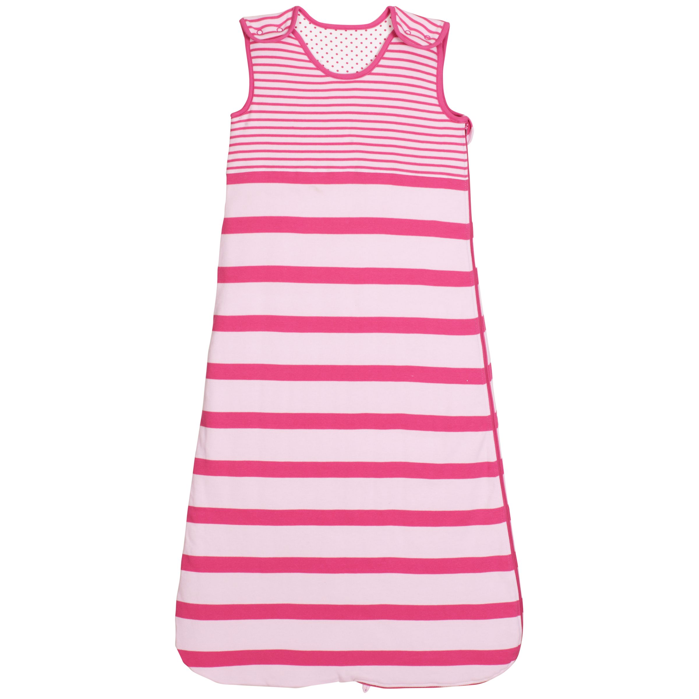 John Lewis Baby Stripe Sleeping Bag, 2.5 Tog,