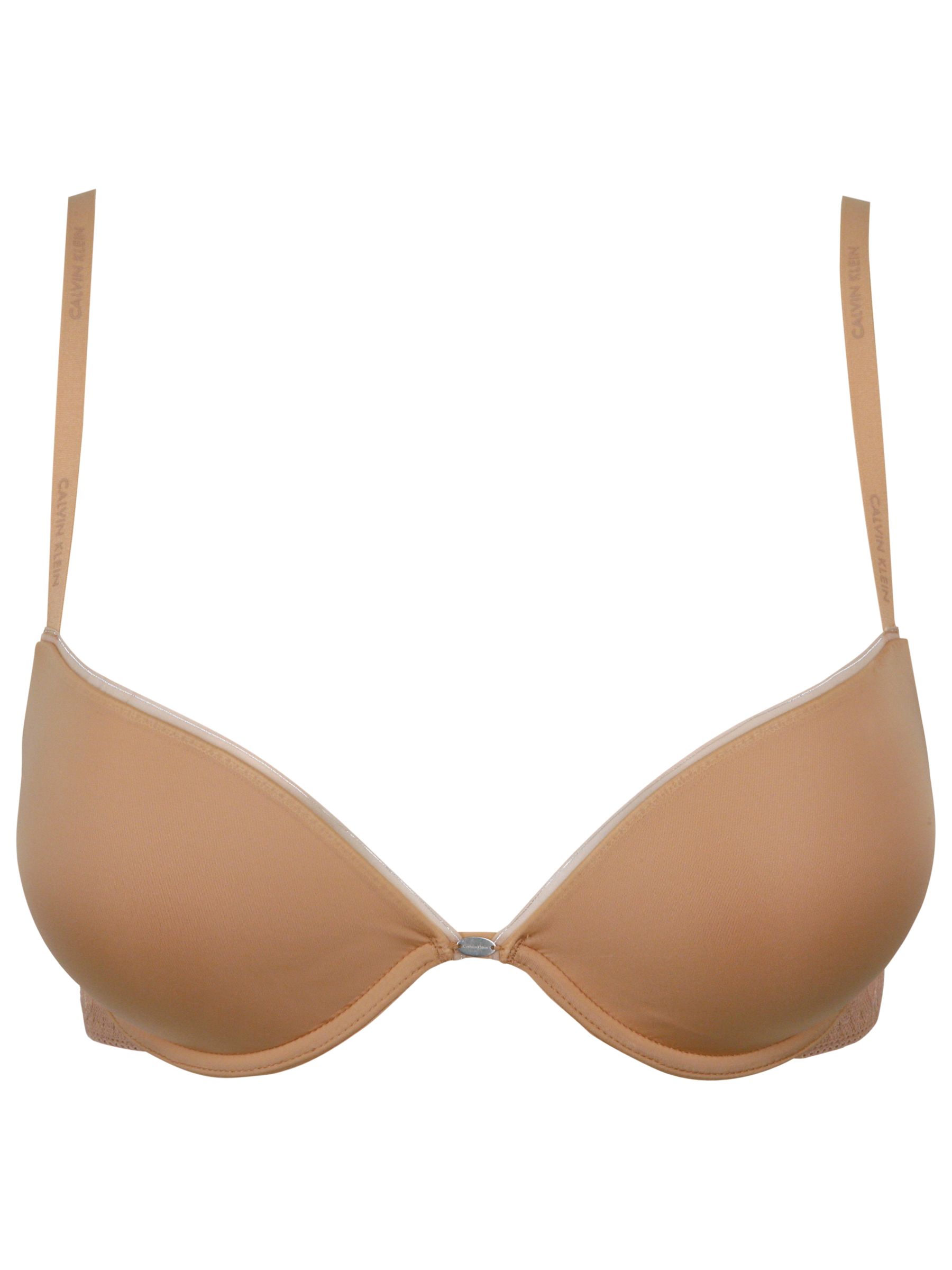 Calvin Klein Naked Glamour Air Boost Push Up Bra Nude