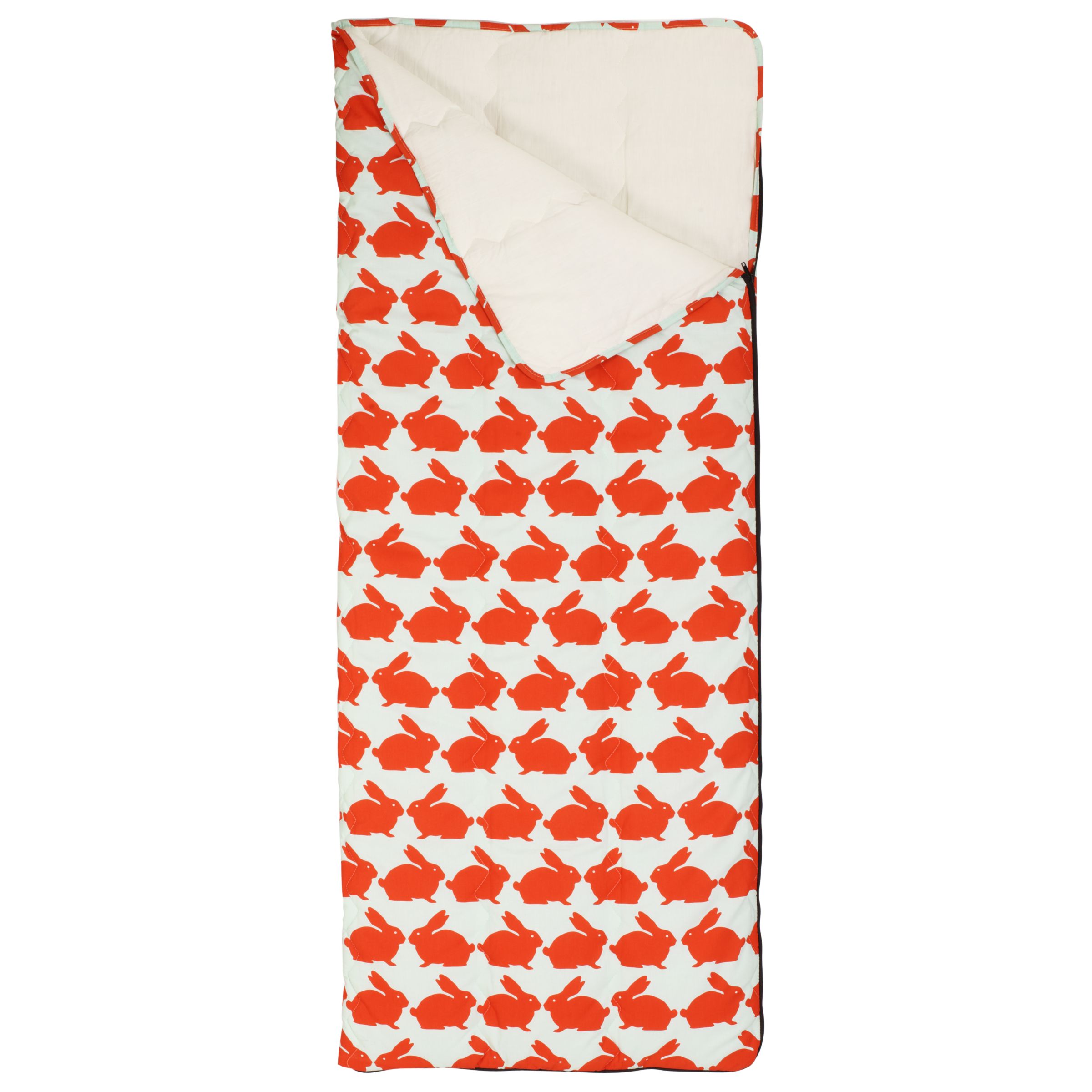 Anorak Kissing Rabbits Sleeping Bag, L179cm