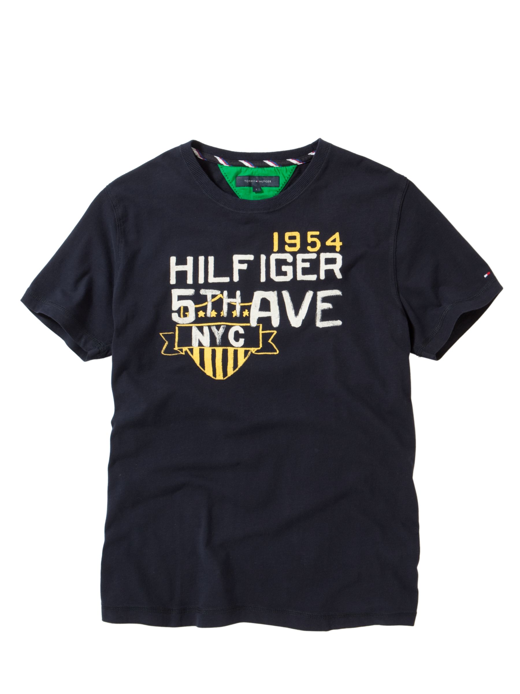 5th Avenue Crew T-Shirt, Navy