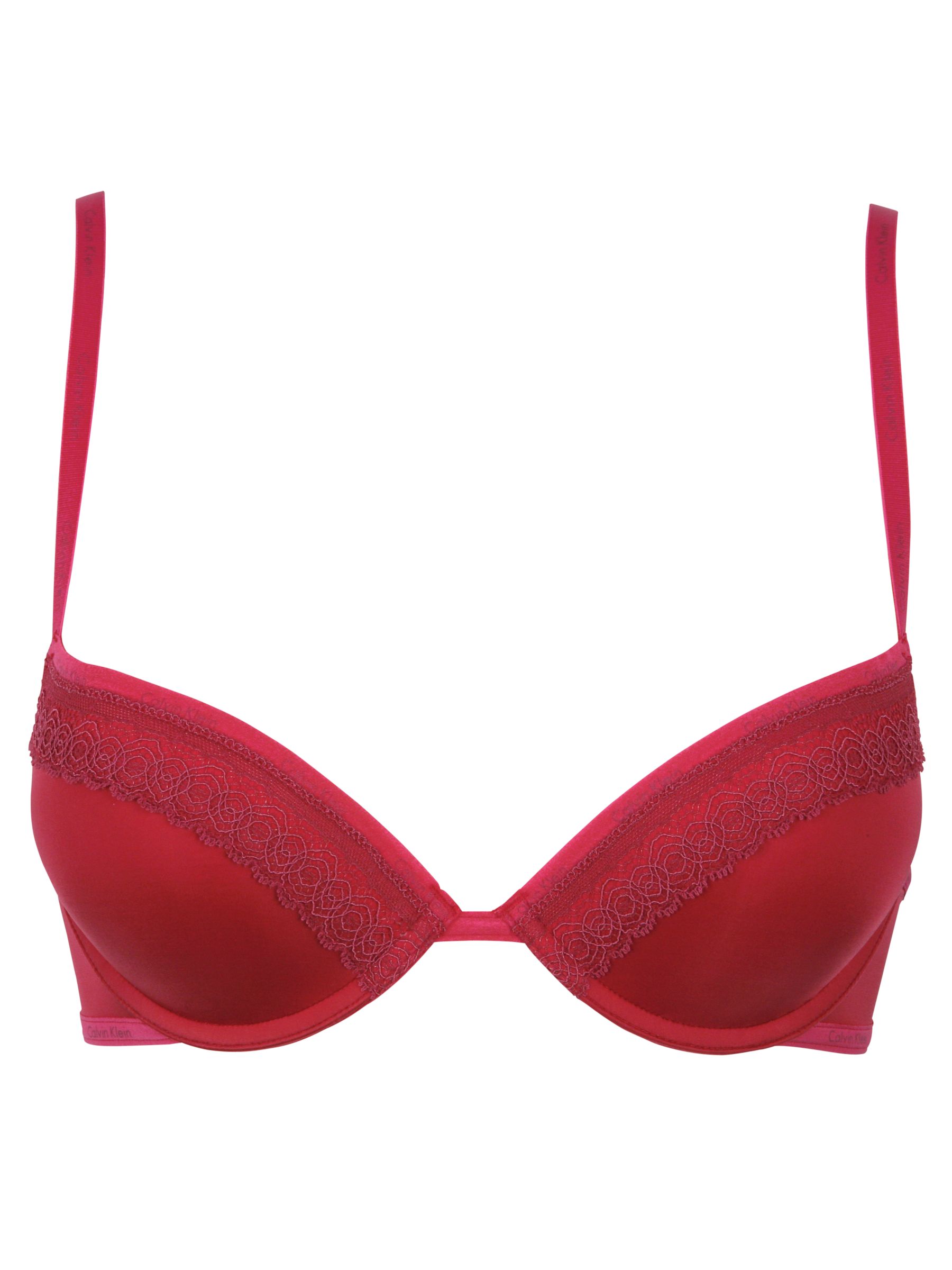 Calvin Klein Perfect Fit Sexy Signature Push Up Bra Pink