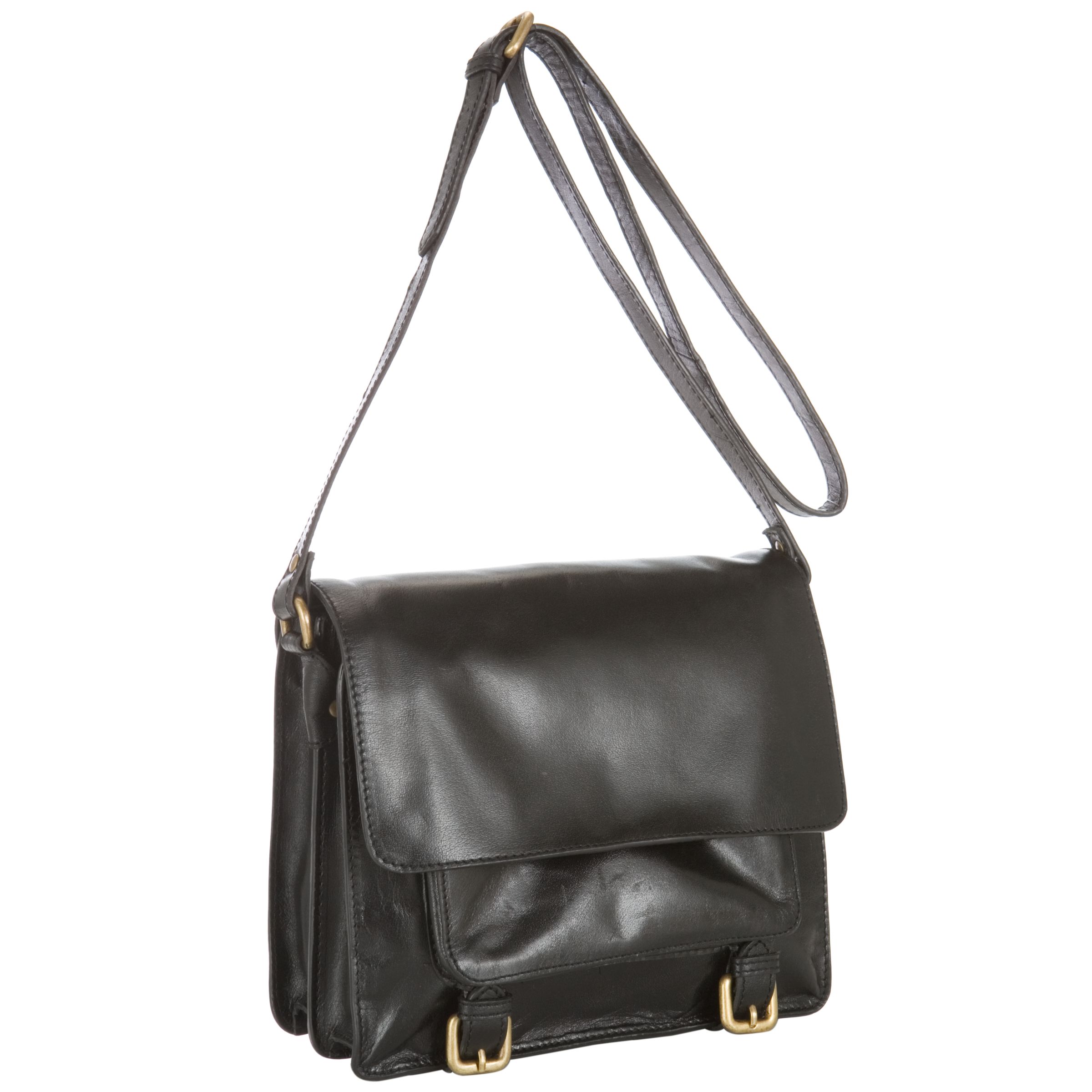 COLLECTION weekend by John Lewis Women Retro Satchel Handbag, Black