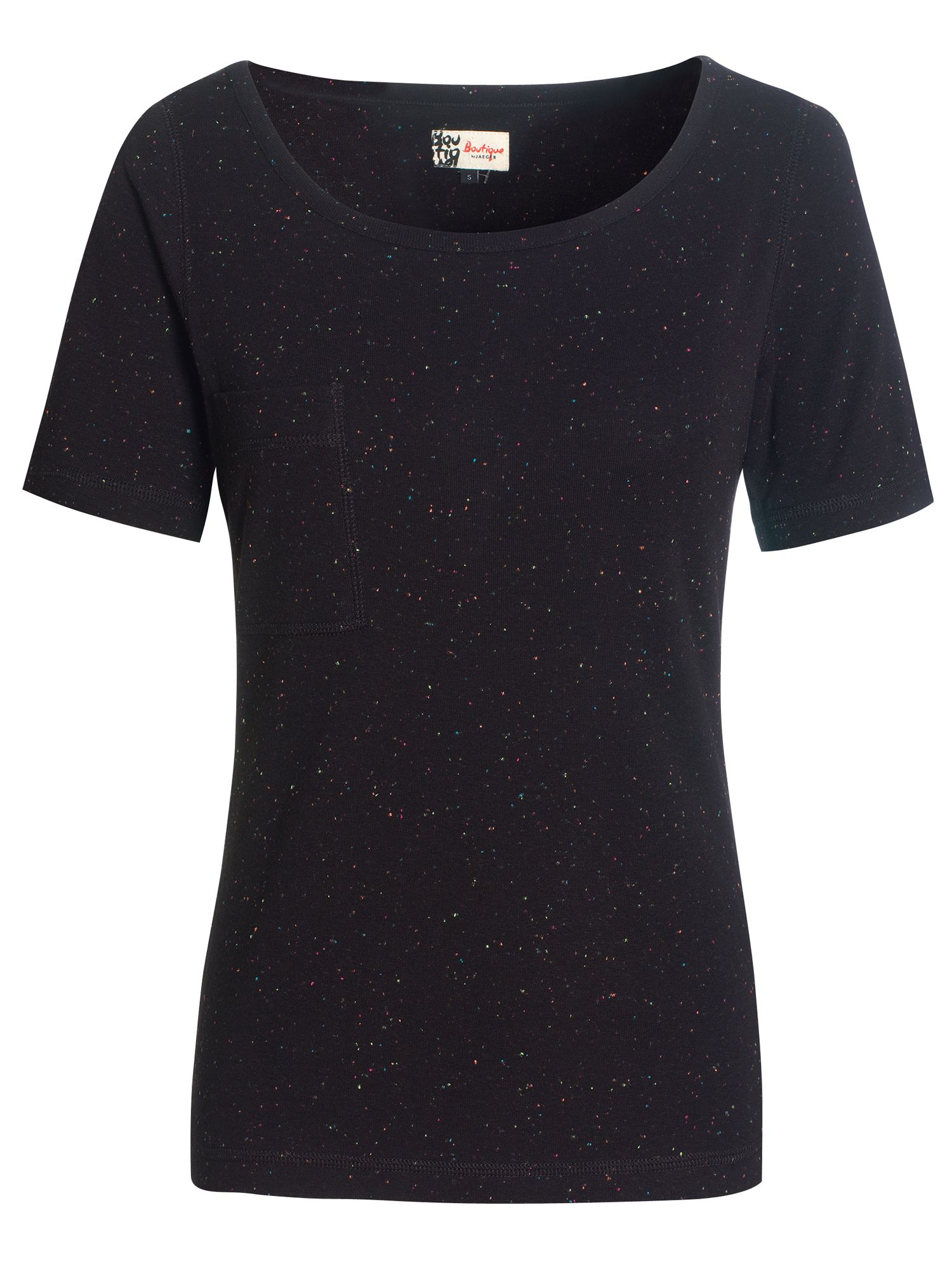 Boutique by Jaeger Fluorescent Flecked T-Shirt,