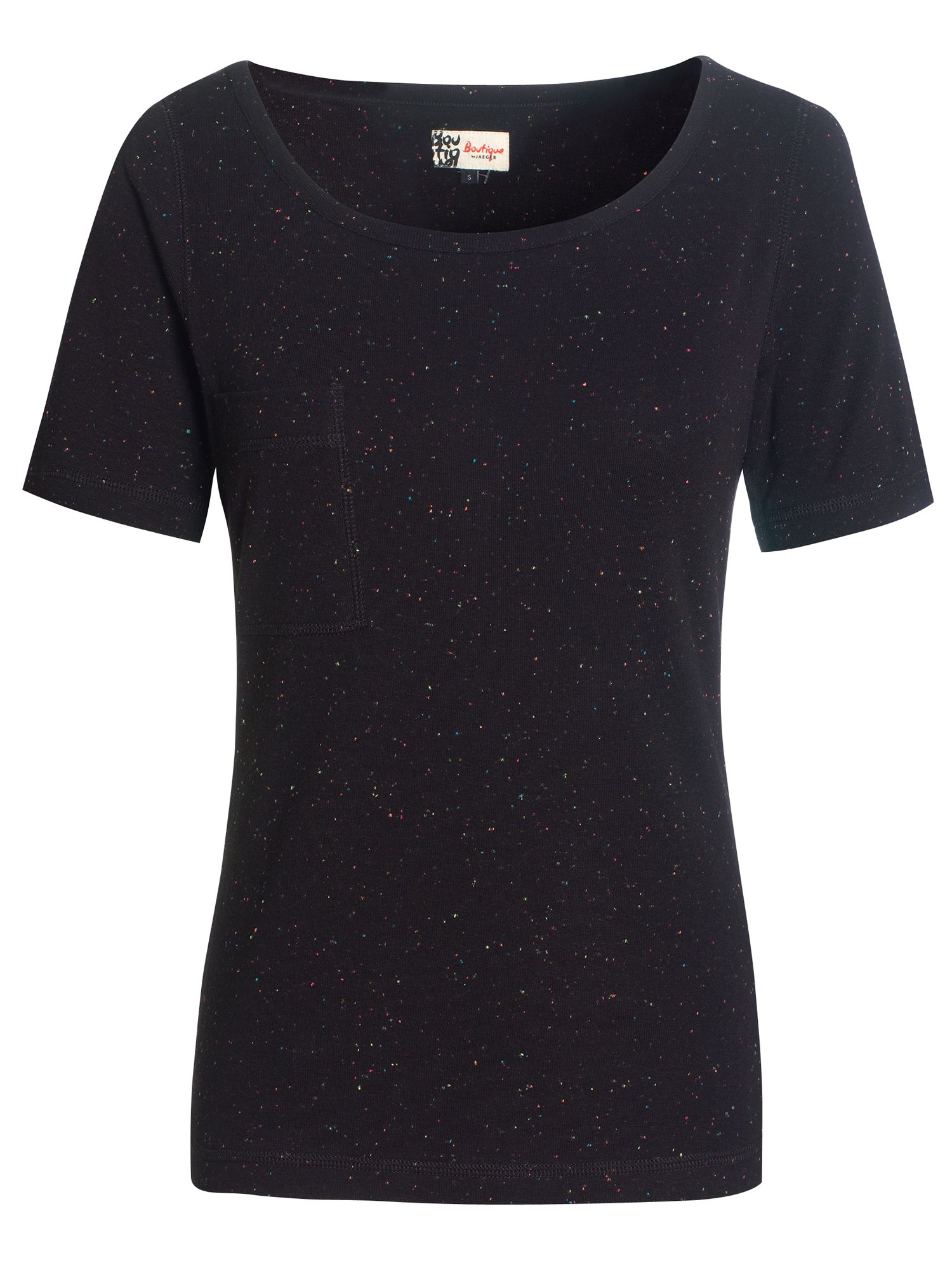 Fluorescent Flecked T-Shirt,