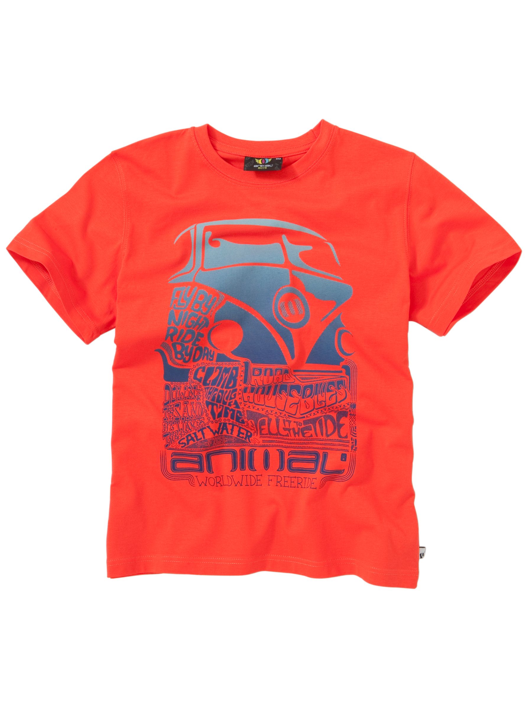 Animal Hardcore Camper T-Shirt, Fiesta