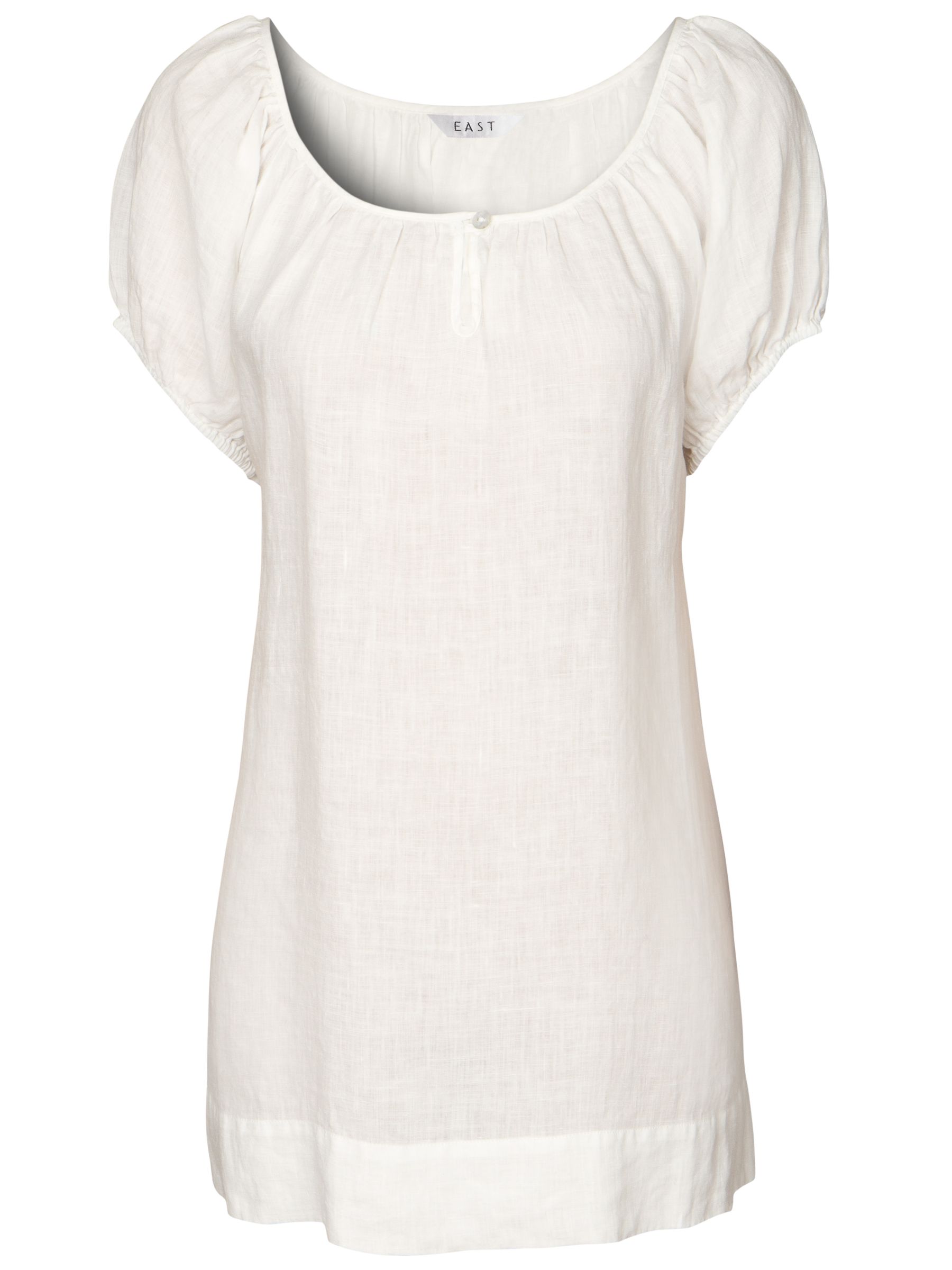 Alaska Linen Blouse, White