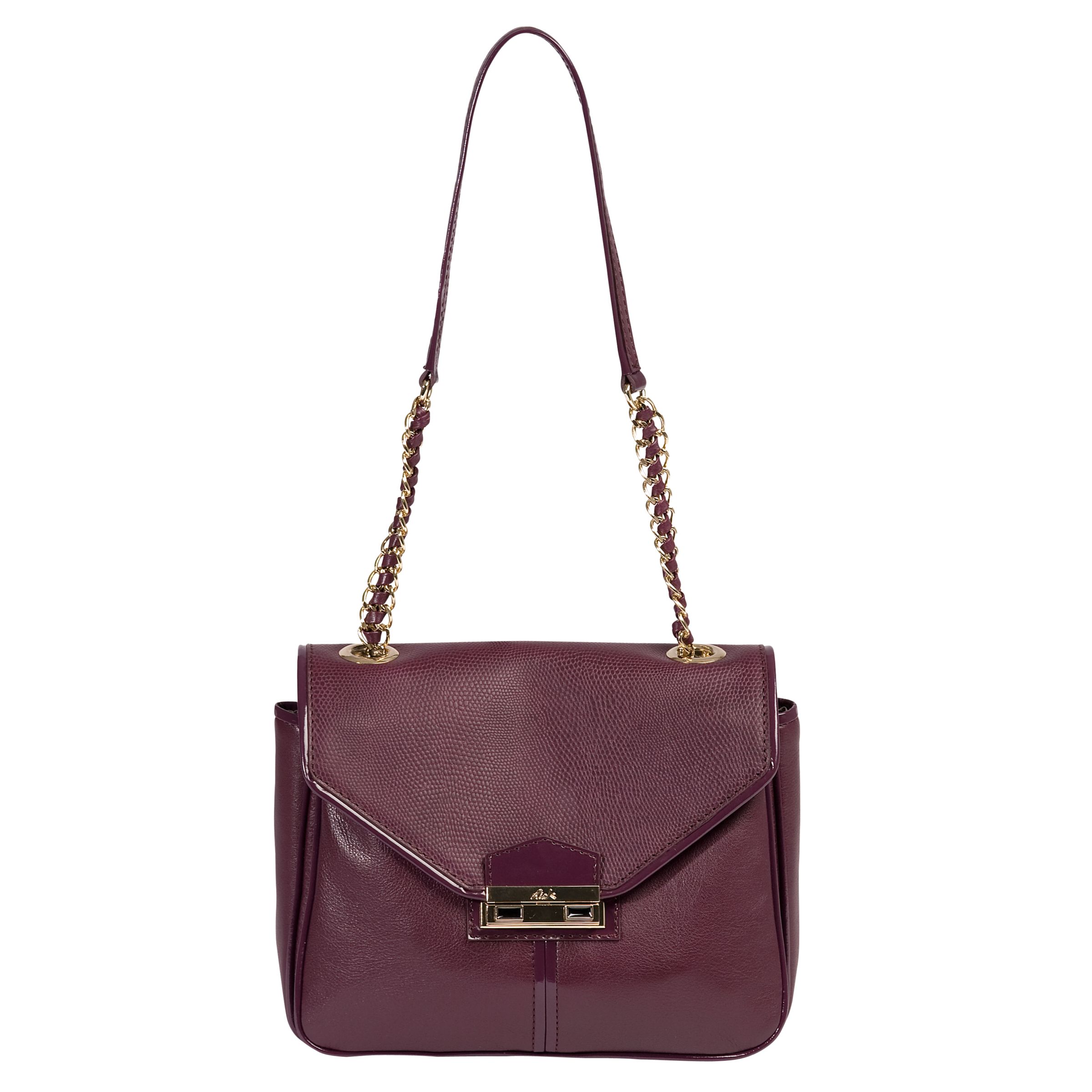 Ri2K Amberley Small Shoulder Handbag, Purple