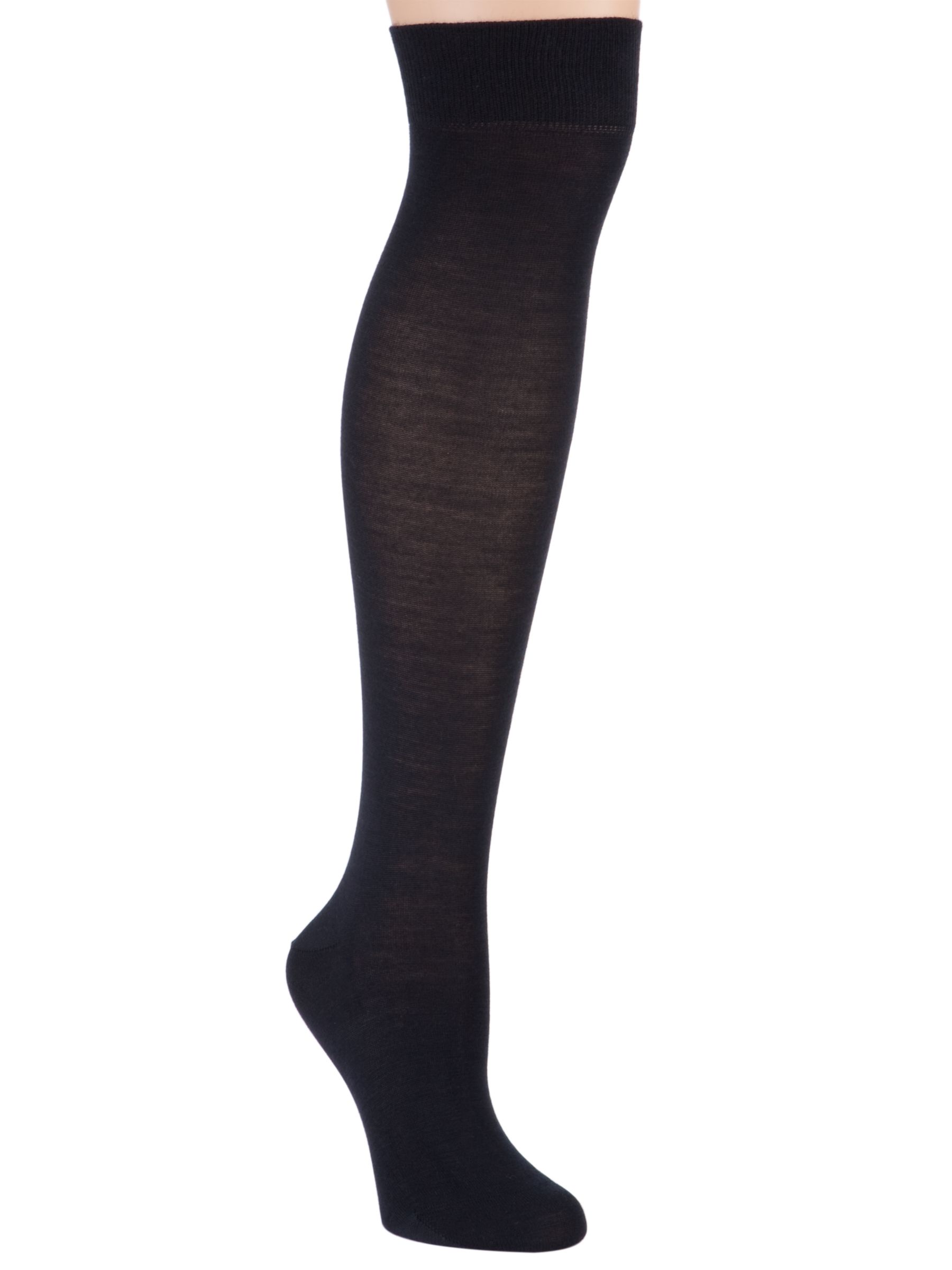 Falke Soft Merino Knee Highs, Dark Navy