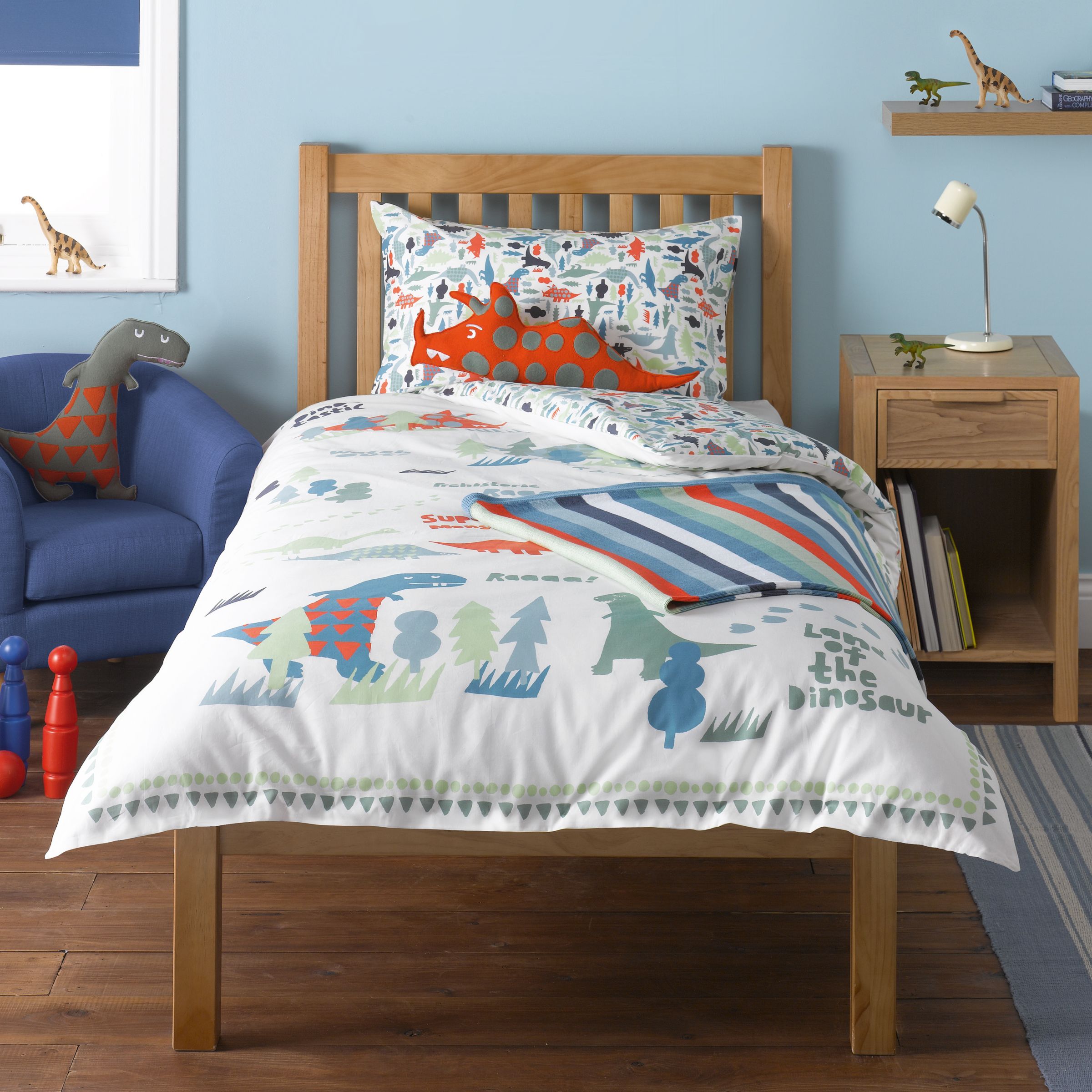 little home at John Lewis Dinotastic Duvet Cover