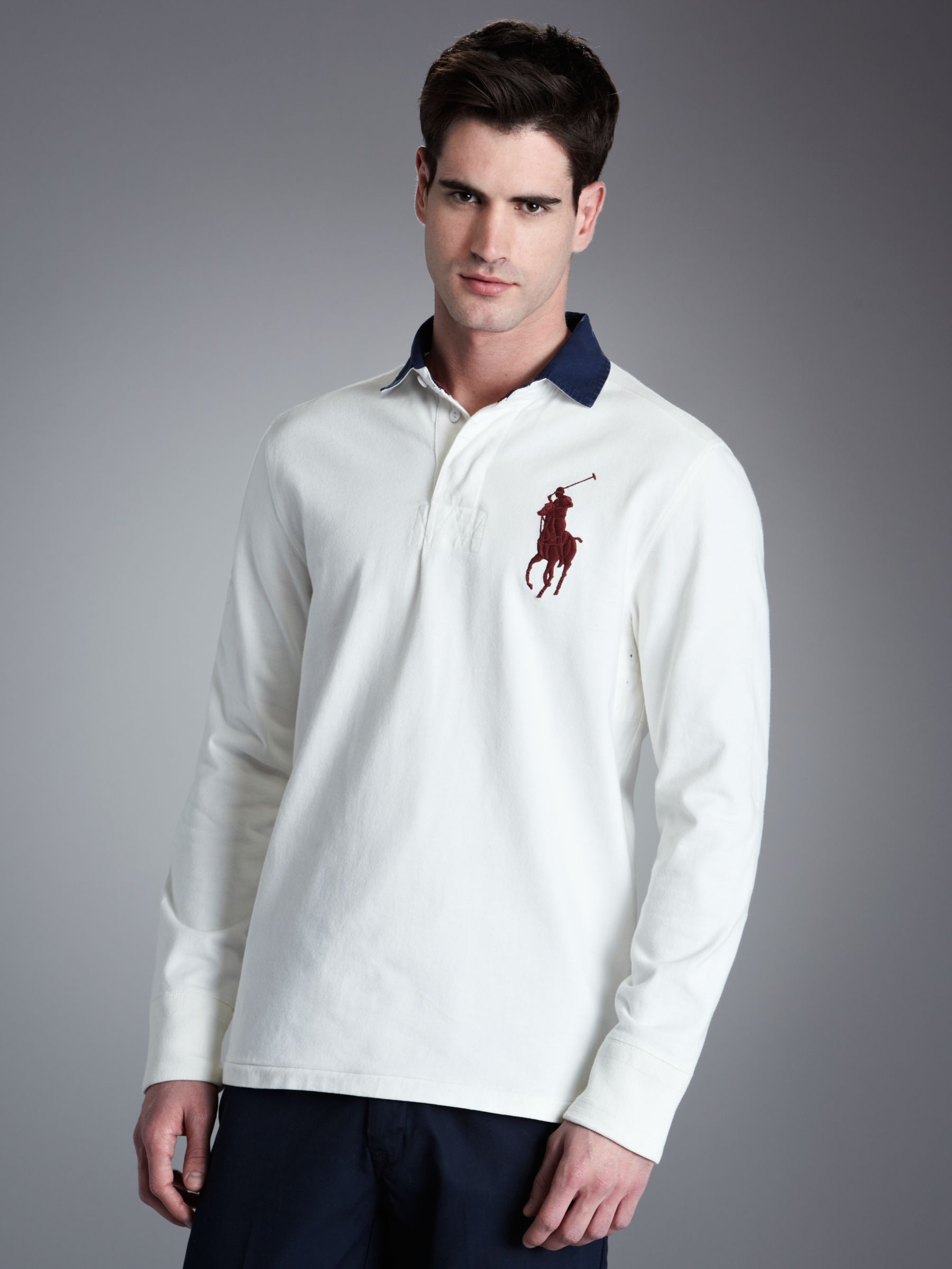 Polo Ralph Lauren Custom Fit Rugby Shirt, Nevis