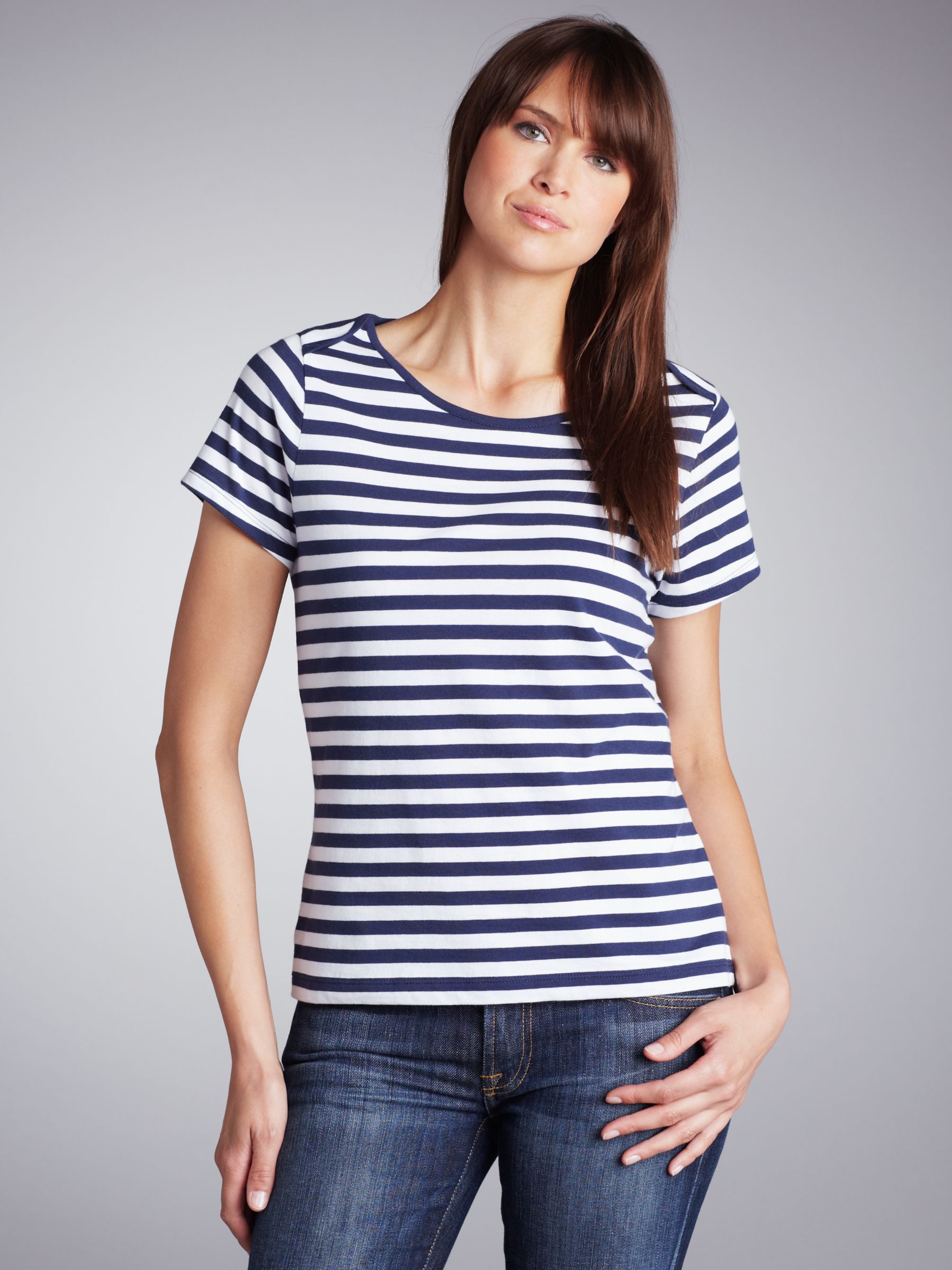 Striped T-shirt, Navy