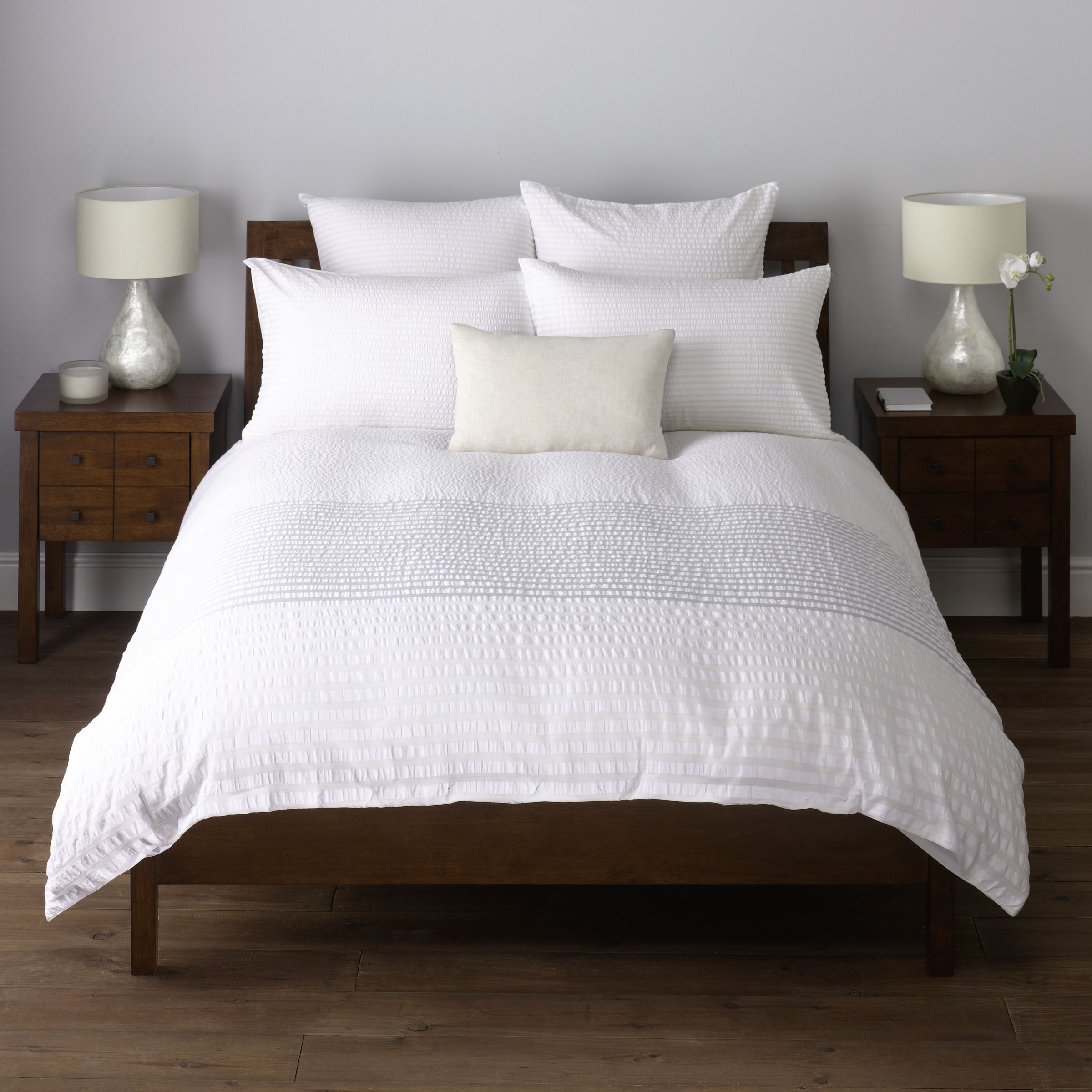 John Lewis Savannah Seersucker Duvet Covers,