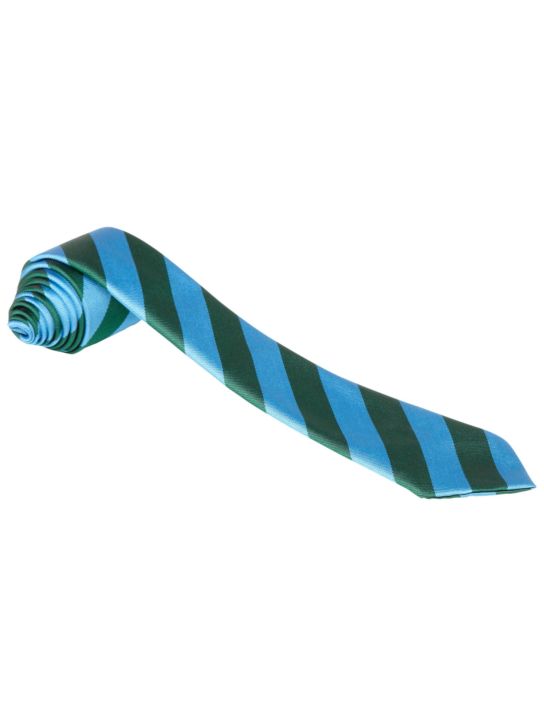 Click Here for Lyndon School Humanities College Years 7 and 8 Unisex School Tie, Green/Blue