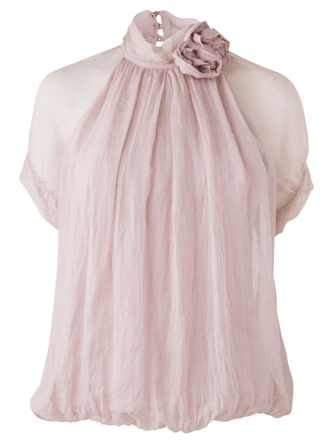 Phase Eight Silk Flower Blouse, Rose