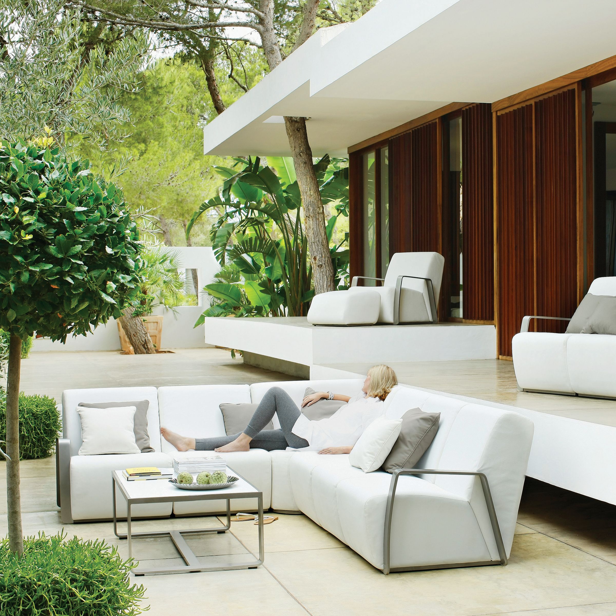 Outdoor Furniture Online on Buy Gloster Club Outdoor Furniture  Ivory Online At Johnlewis Com