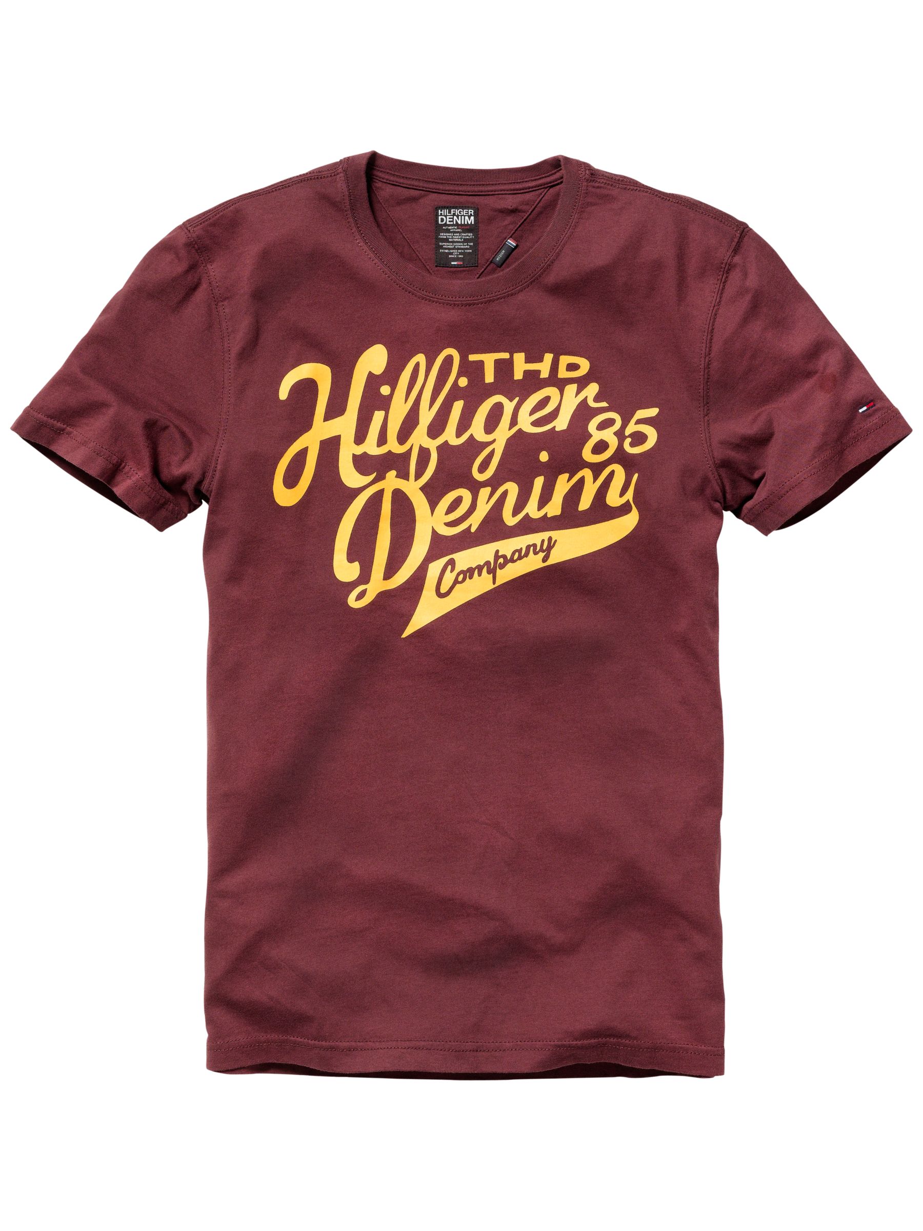 Hilfiger Denim Federer Logo Print T-Shirt,