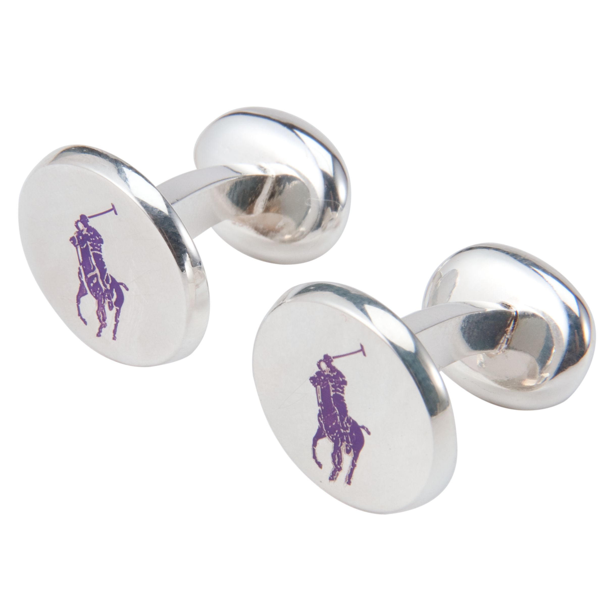 Pony Cufflinks, Purple