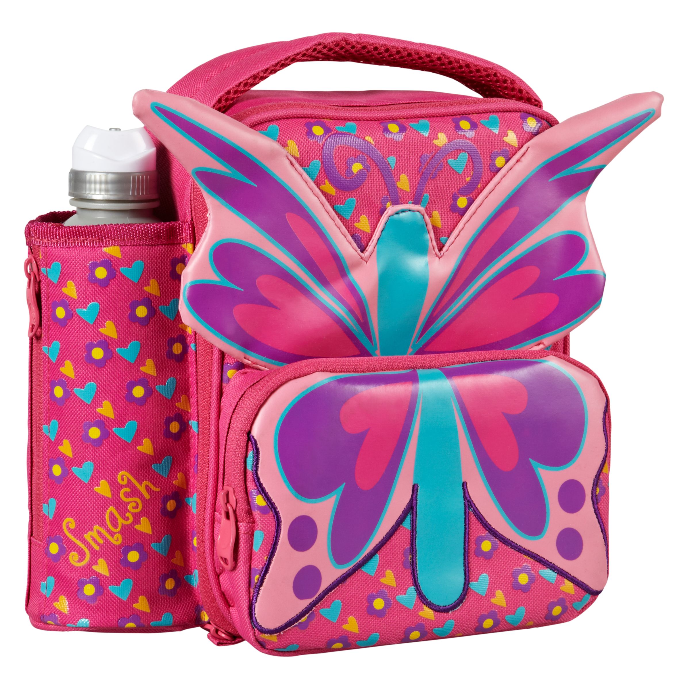 Smash Butterfly Lunch Bag with Bottle