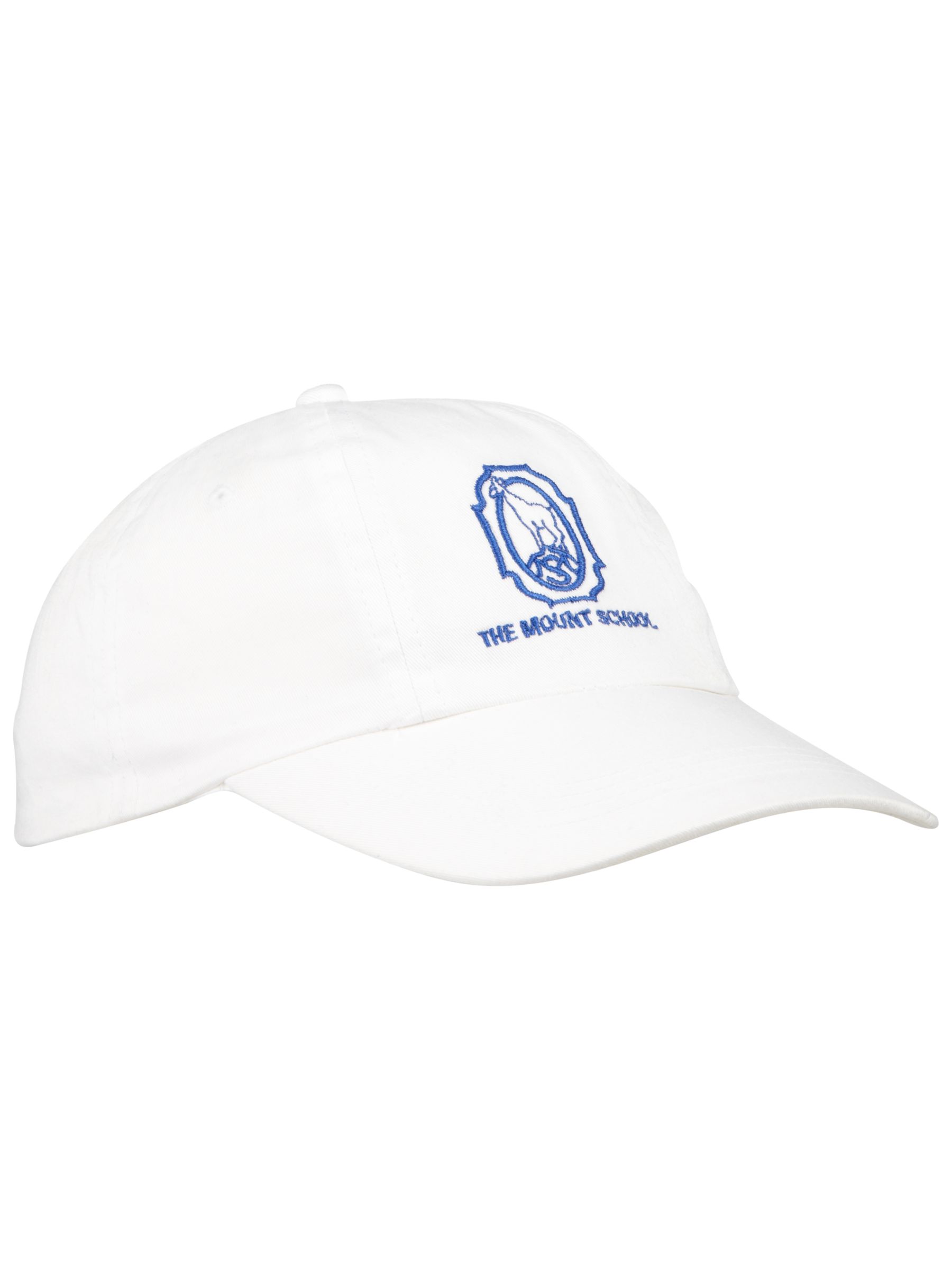 The Mount School Girls Baseball Cap, White