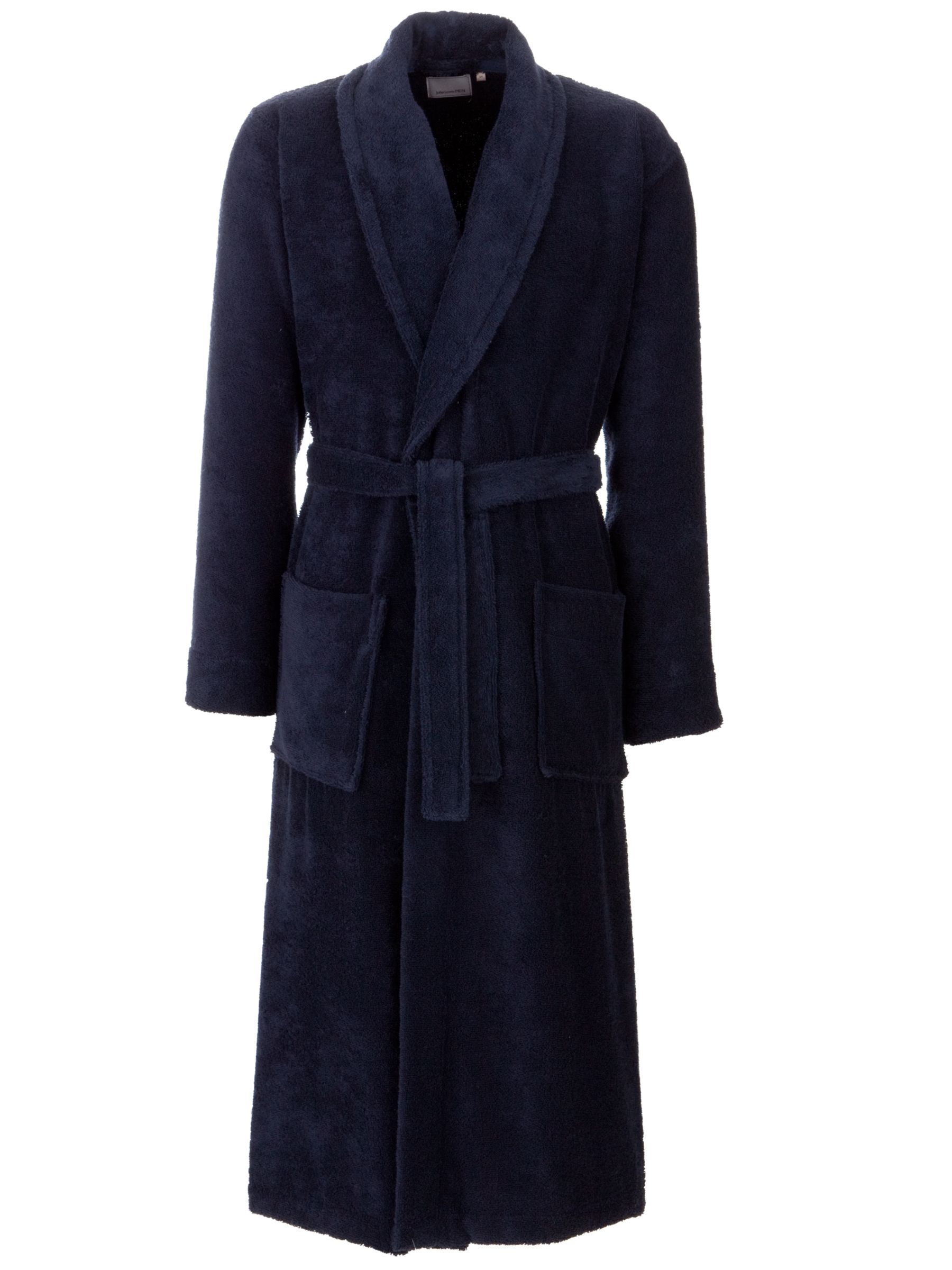 John Lewis Egyptian Cotton Robe, Navy