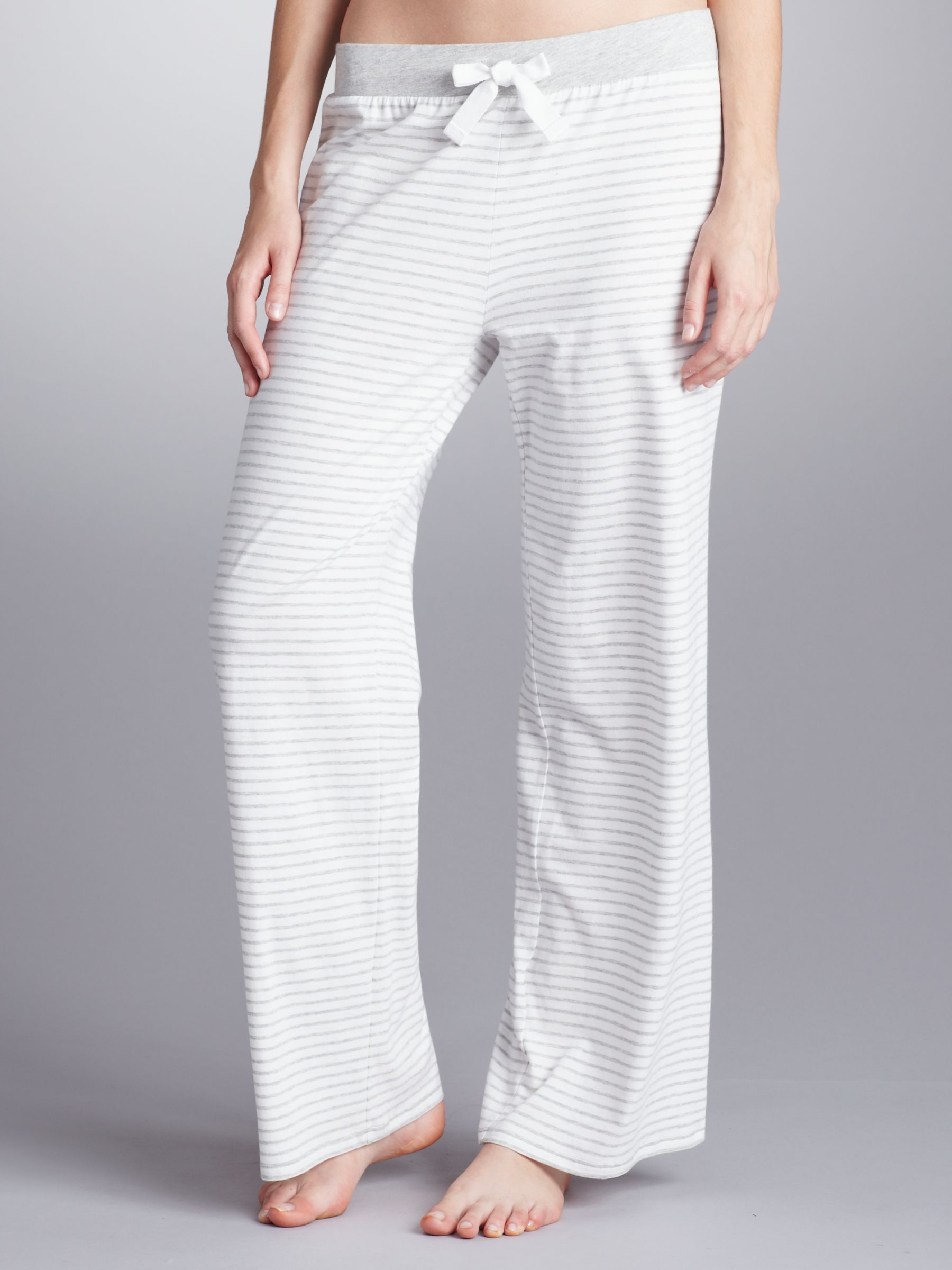 John Lewis Women Carrie Soft Jersey Pyjama Pants Ivory