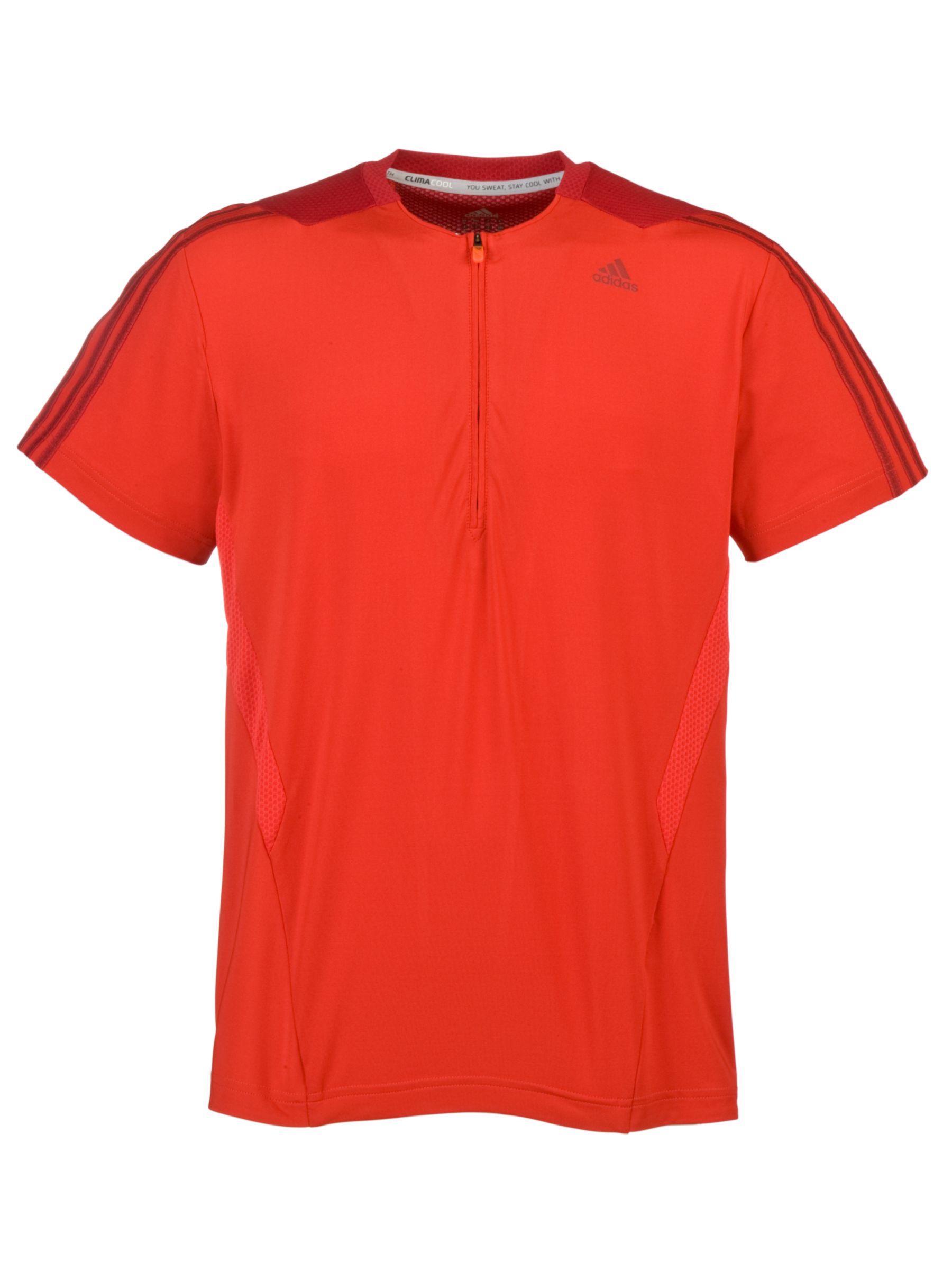 Adidas Clima365 Indoor Cycling T-Shirt, Red