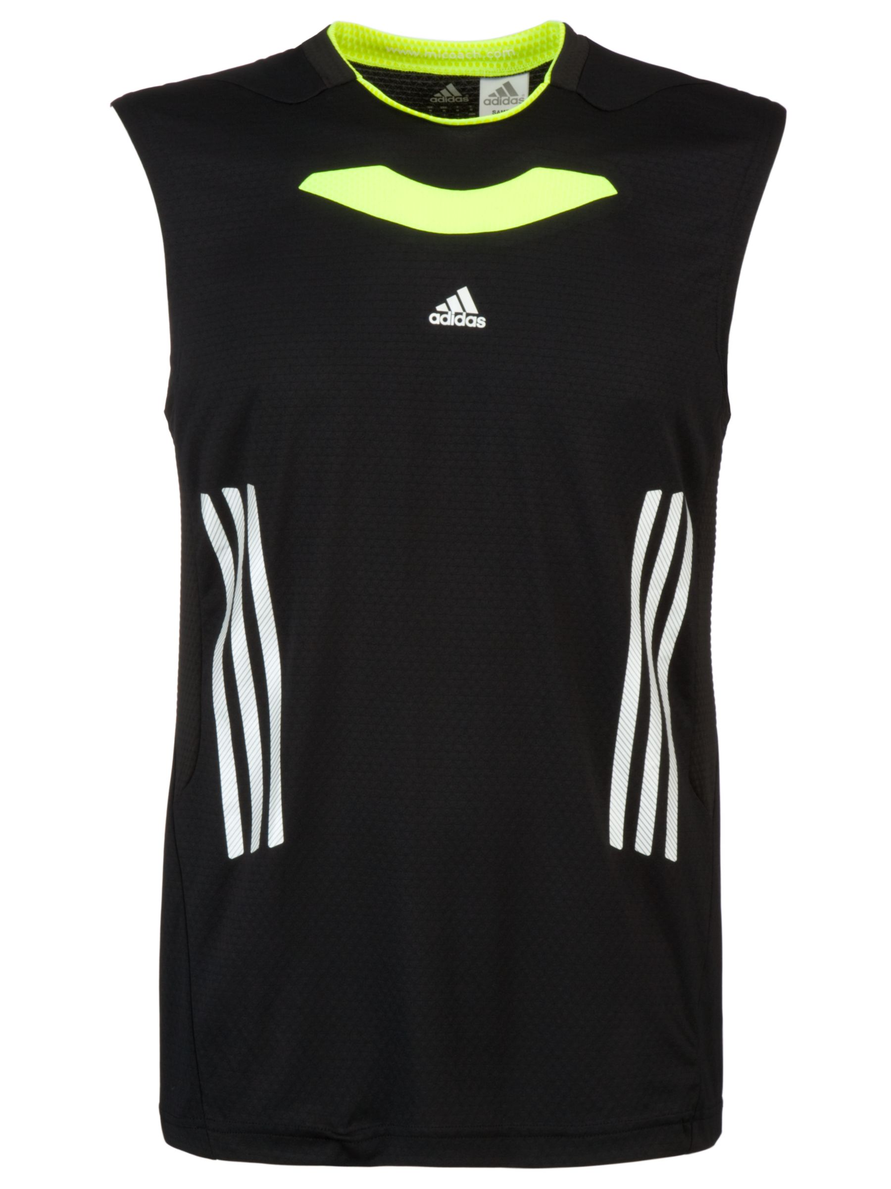 Adidas ClimaPace adiZero Sleeveless T-Shirt, Black