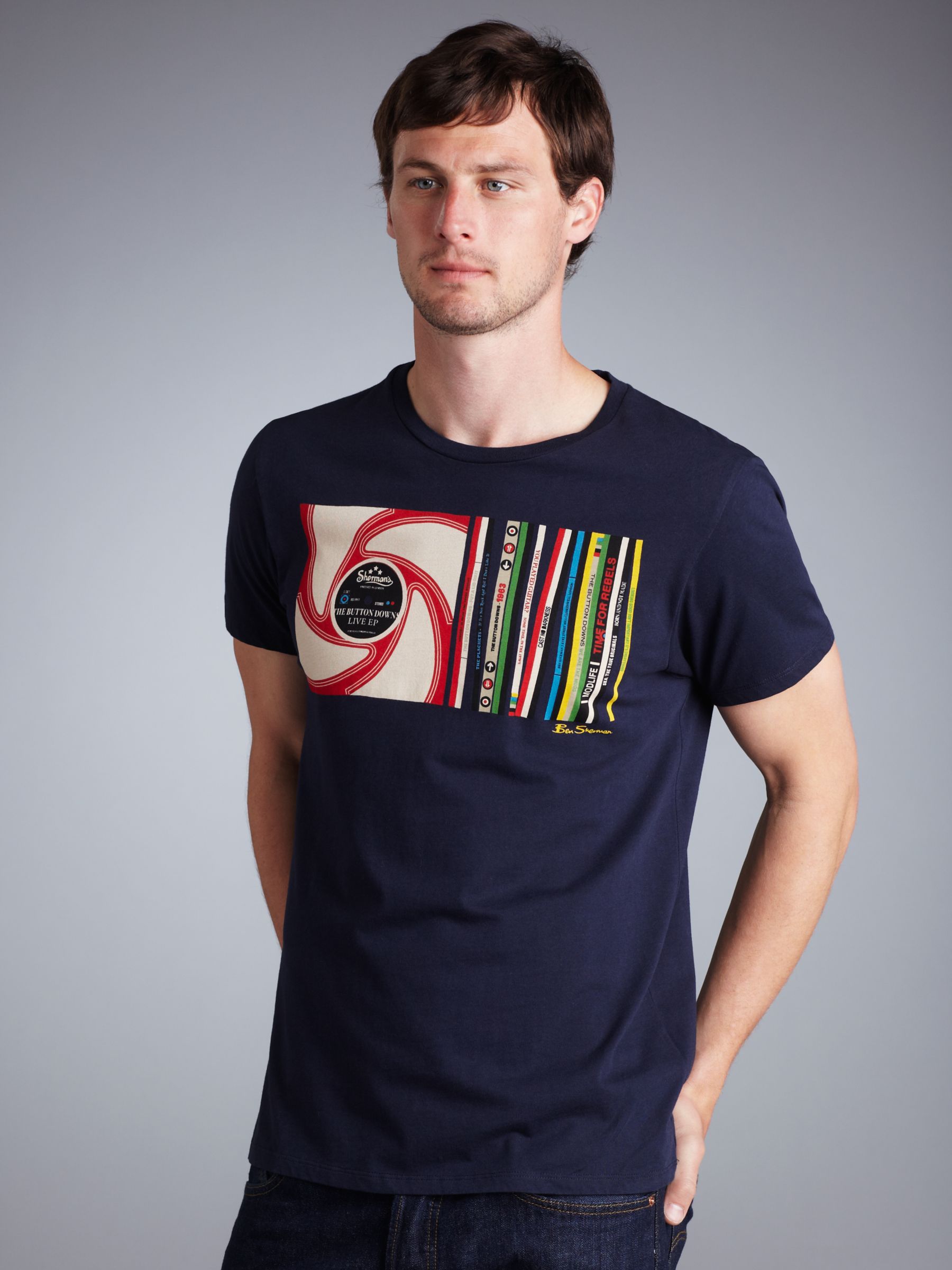 CD T-Shirt, Navy