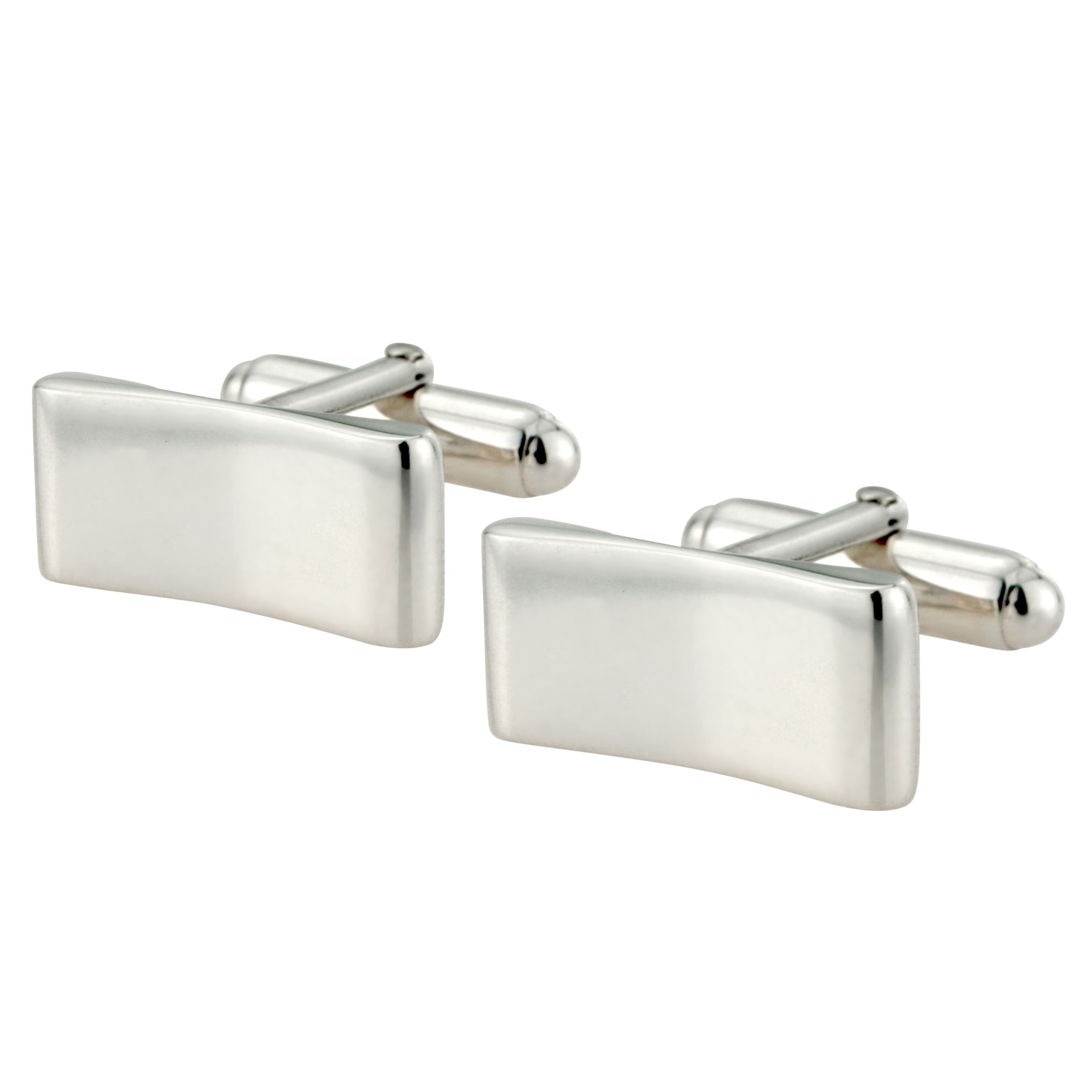 Rectangle Sterling Silver
