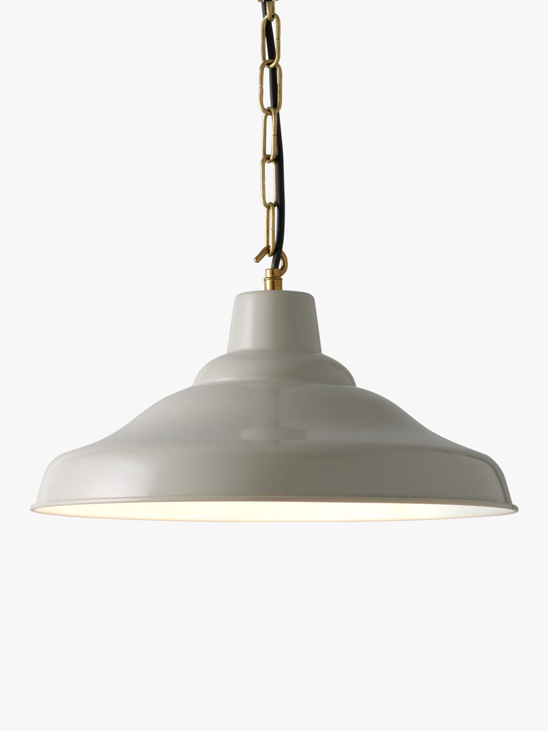 Factory Ceiling Light, Putty
