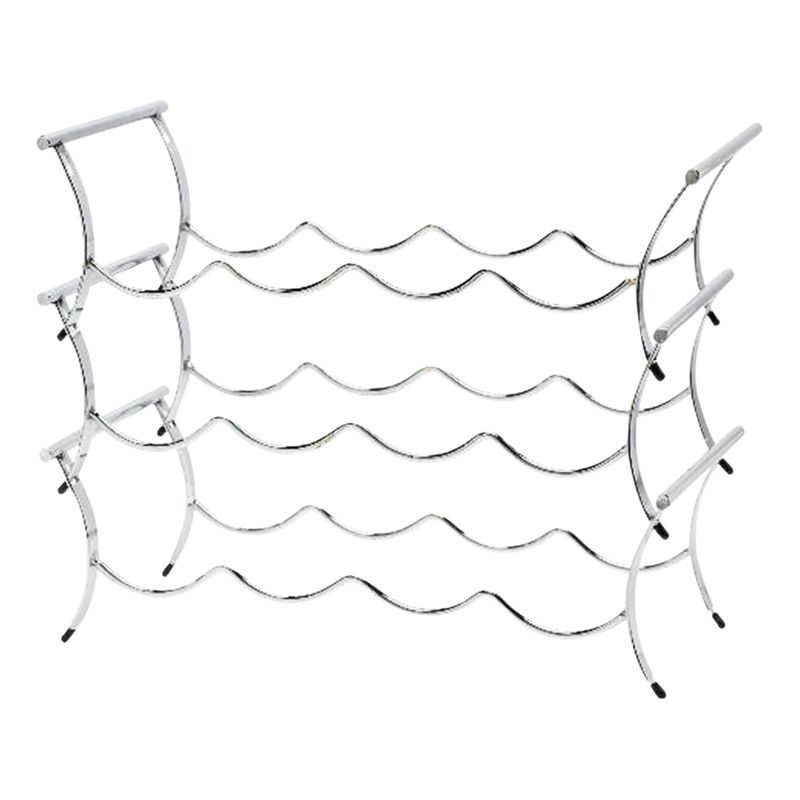 Winestak 12 Bottle Wine Rack, Chrome