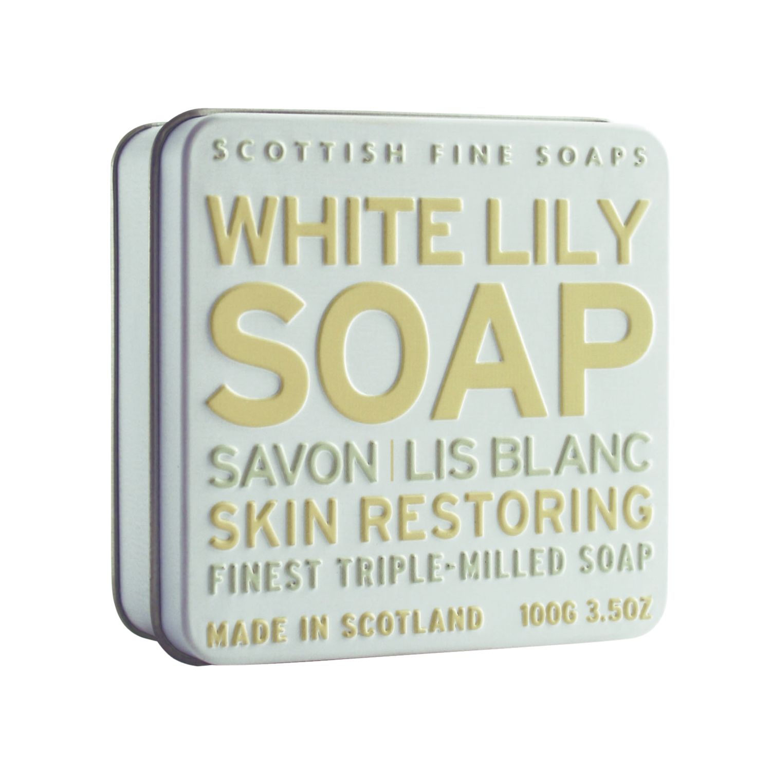 Tin Anniversary Gifts - Soap In Tin