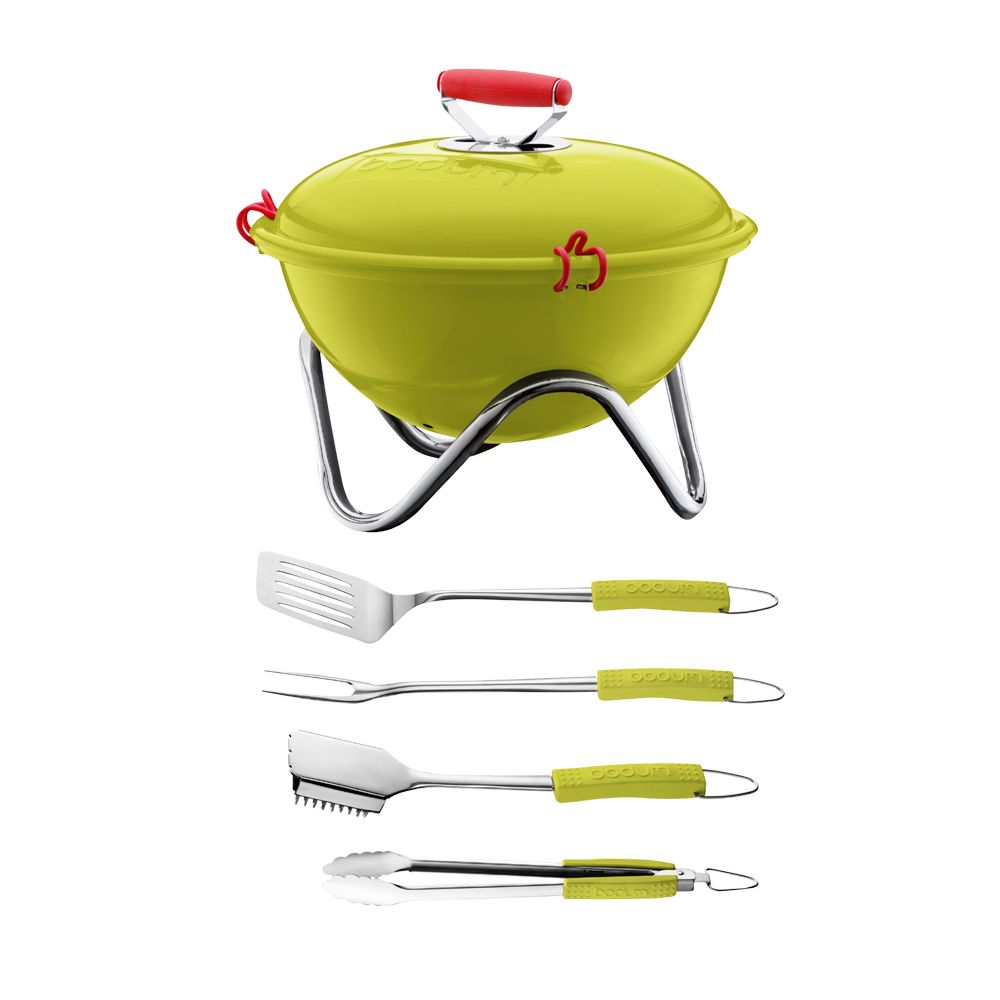 Bodum Fyrkat Barbecue Accessories, Lime Green
