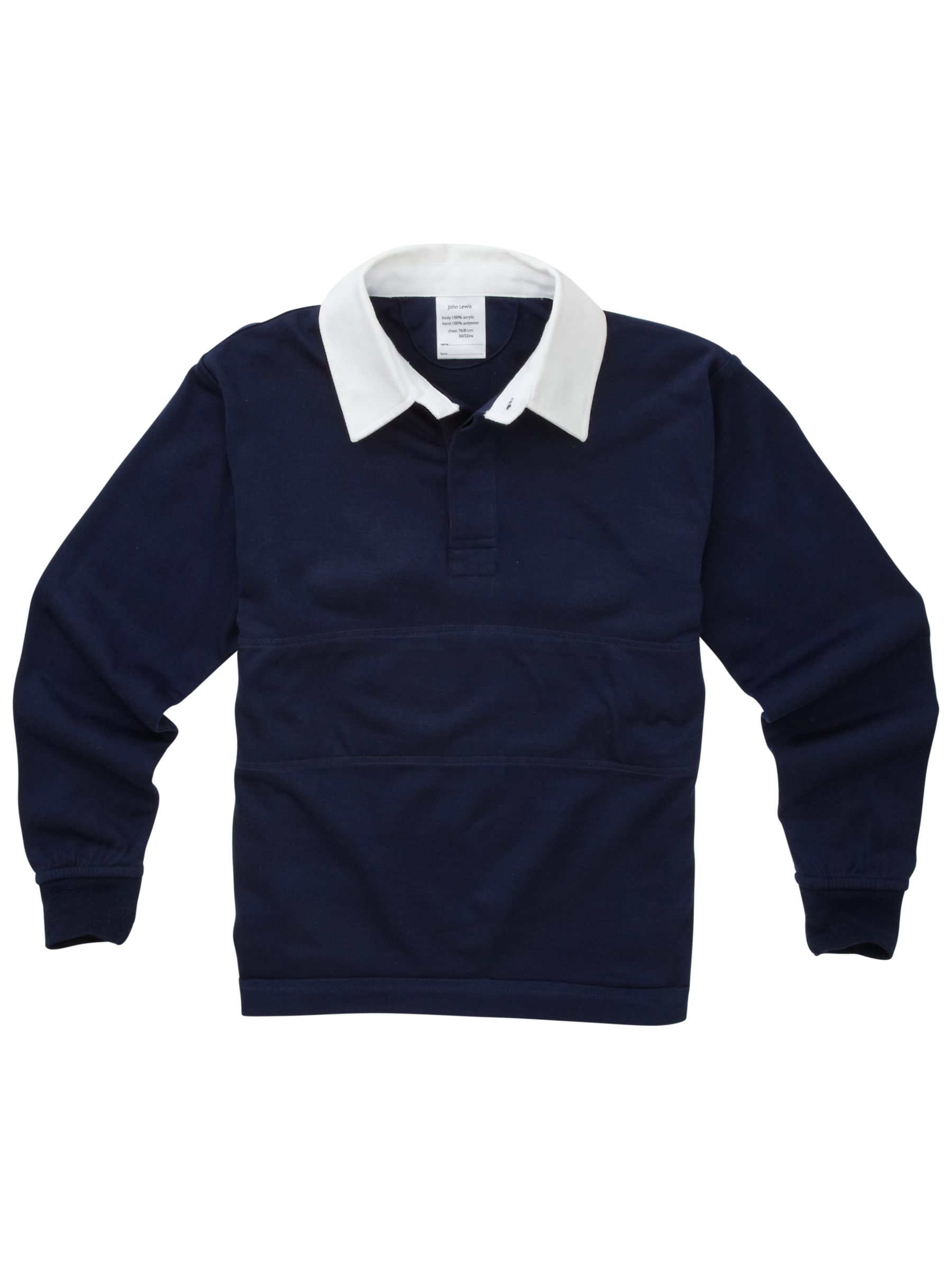 Holme Court School Unisex Rugby Shirt, Navy/white