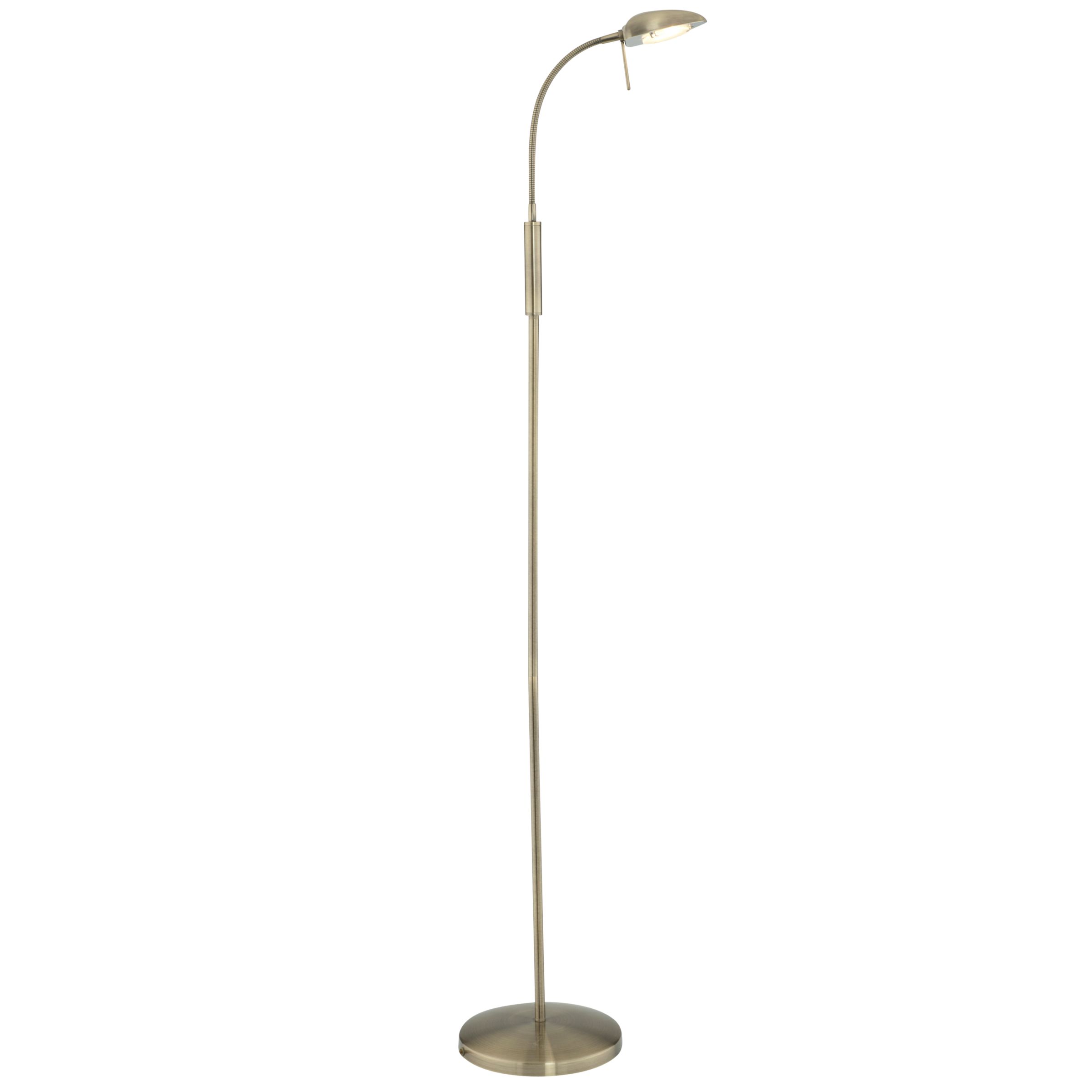 Tumba Floor Lamp, Antique Brass